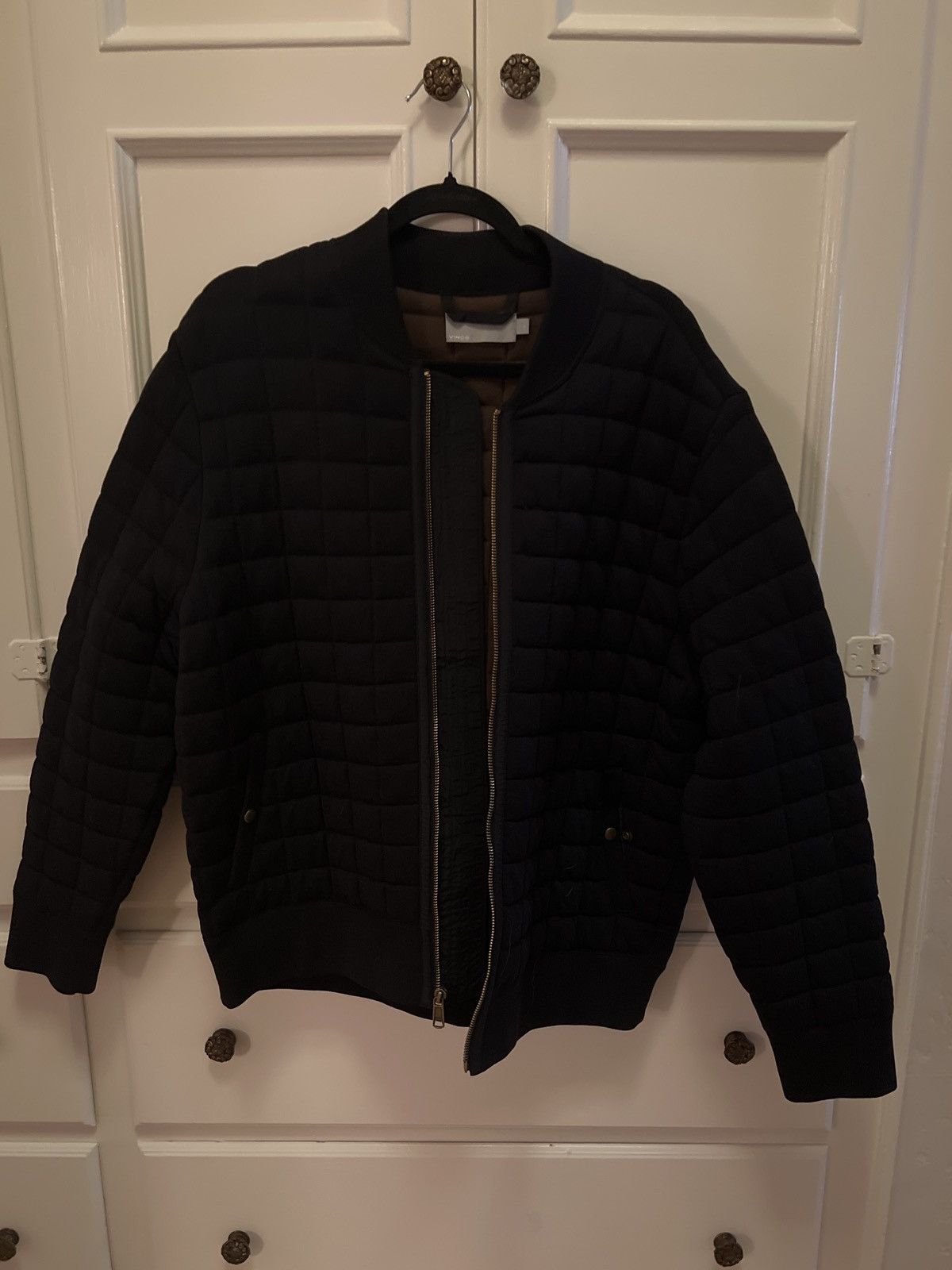 Vince Vince Men’s Bomber Jacket Size US L / EU 52-54 / 3 - 2 Thumbnail