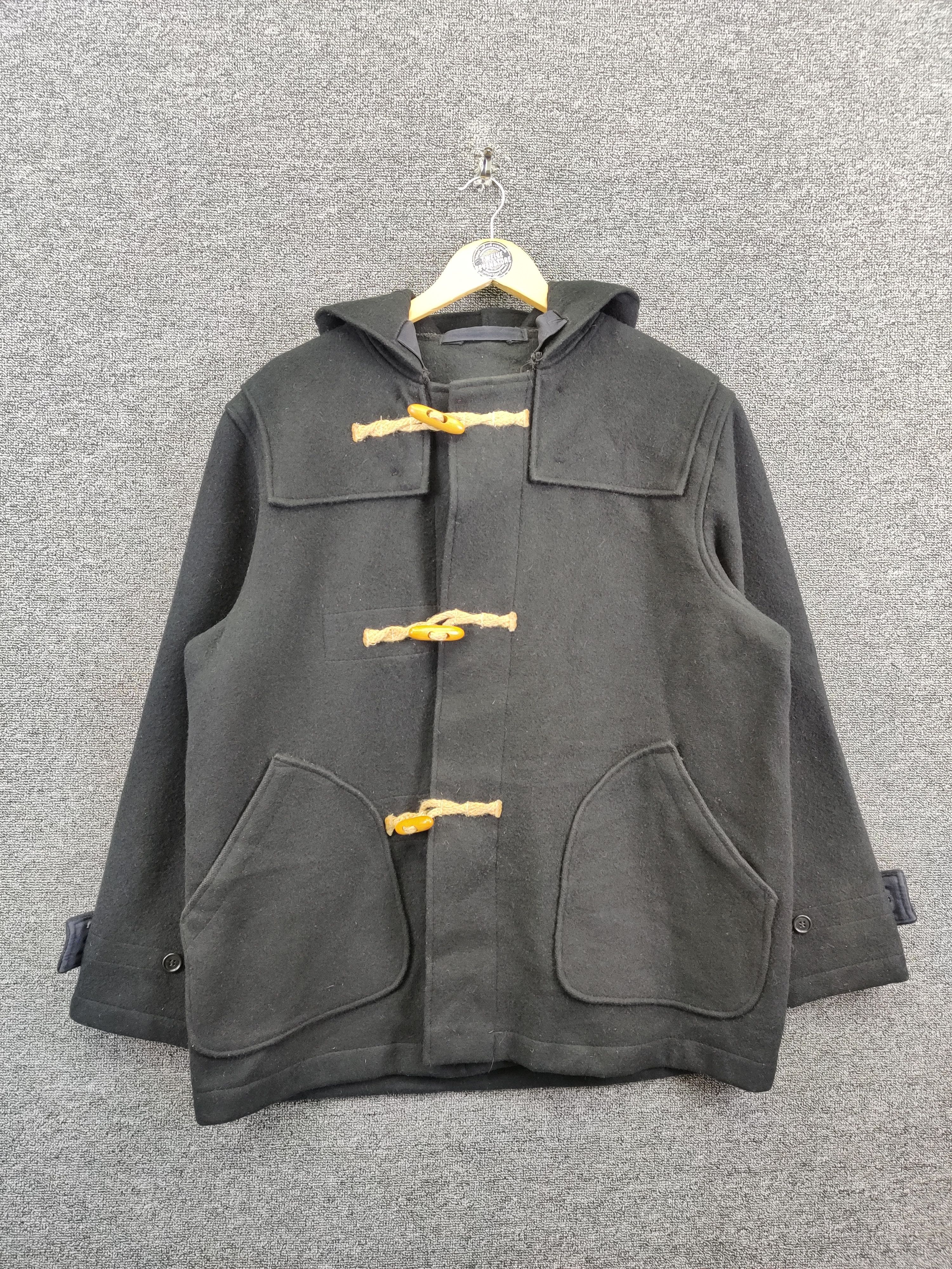 Schott Vintage Schott Double Breasted Duffle Wool Coat Jacket Size US L / EU 52-54 / 3 - 1 Thumbnail