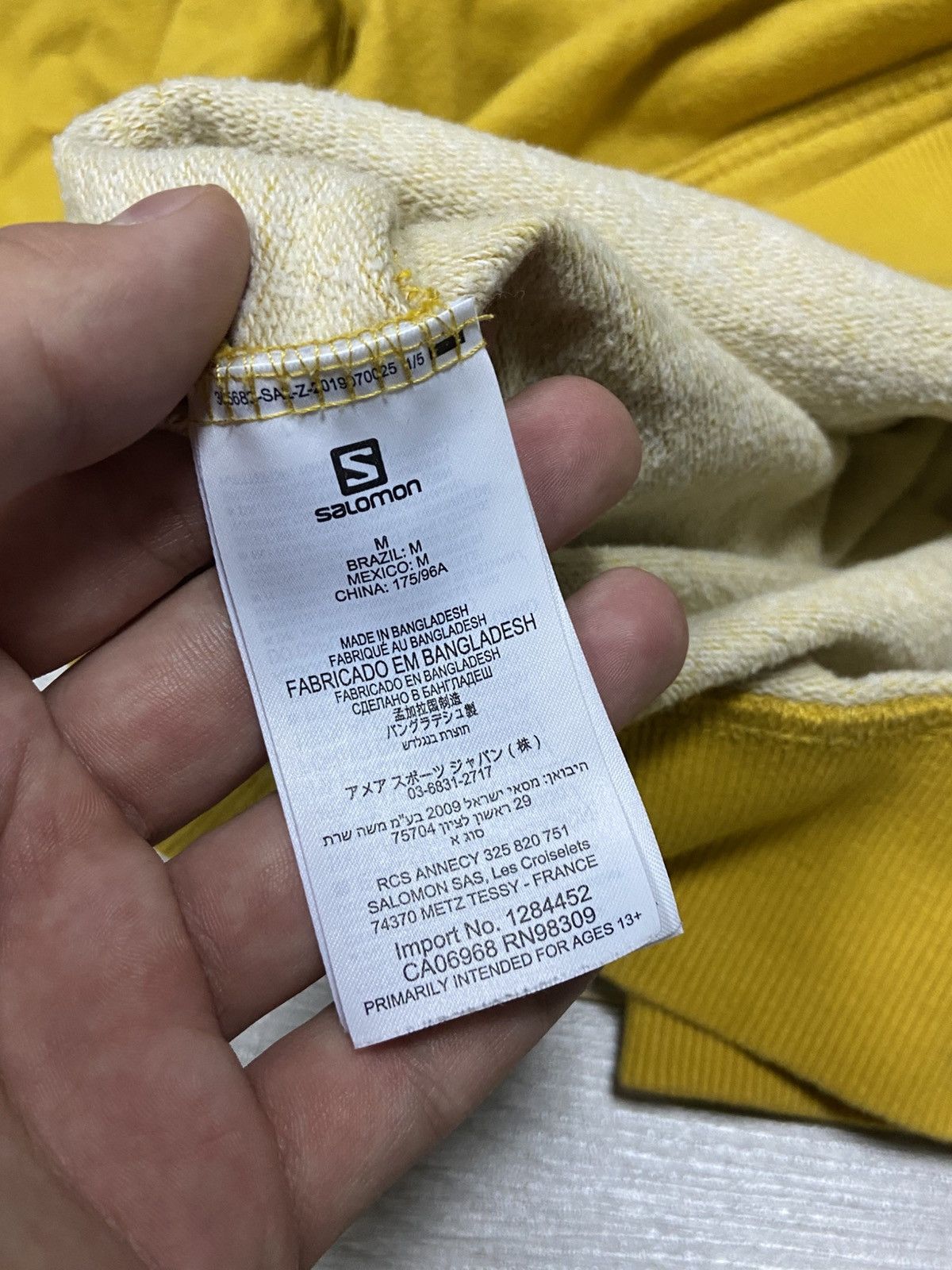 Vintage Salomon vintage big logo hoodie Size US M / EU 48-50 / 2 - 5 Thumbnail