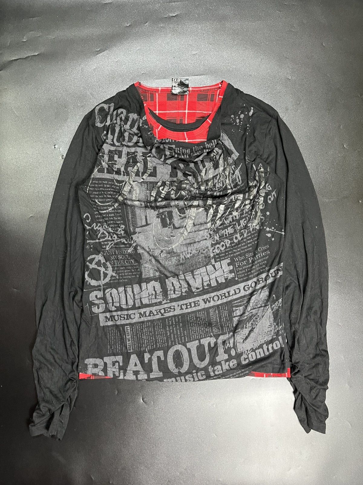 Hysteric Glamour × If Six Was Nine × Japanese Brand Japanese Clash ahead anarchy punk double layers Size US L / EU 52-54 / 3 - 3 Thumbnail