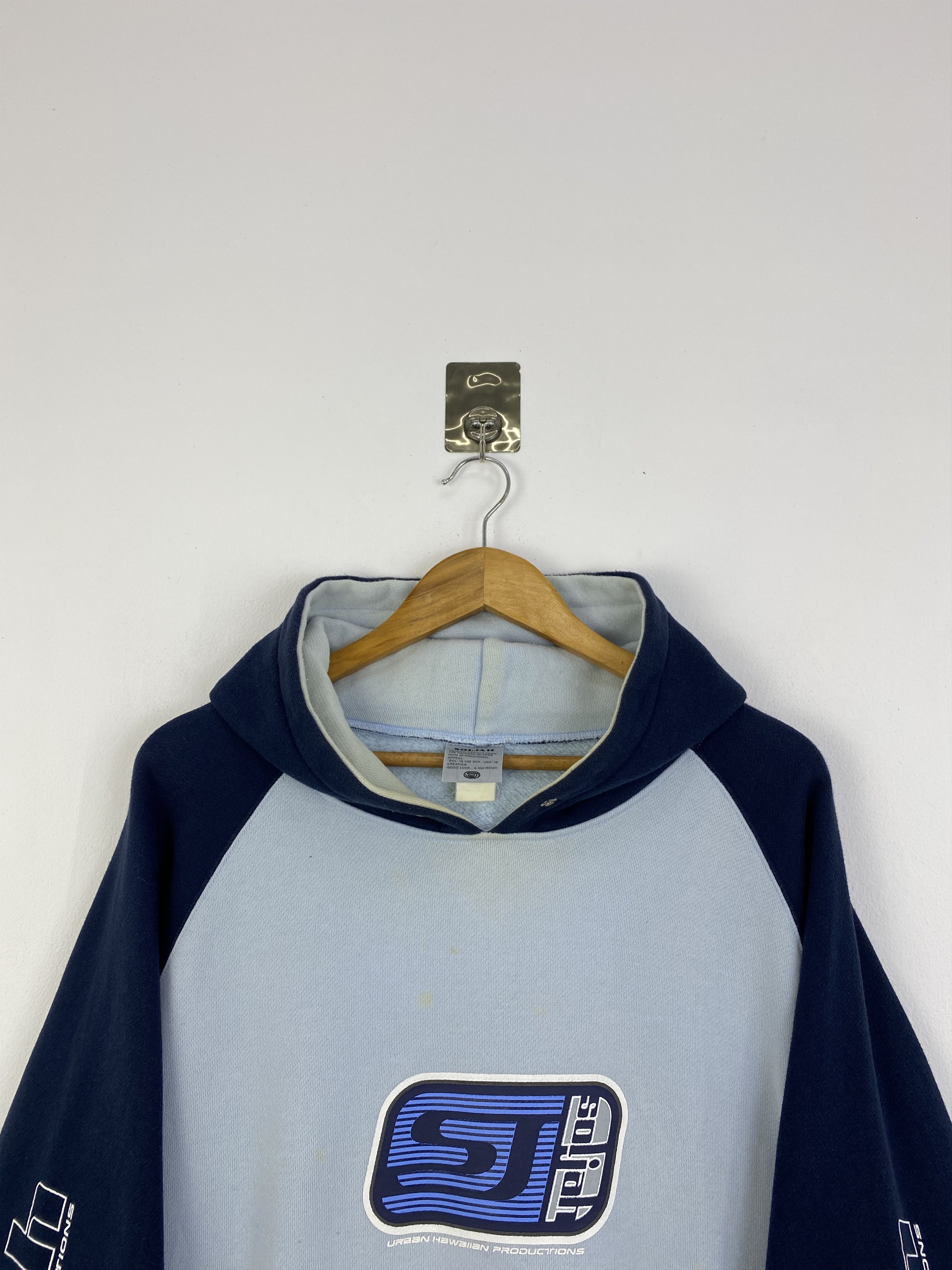 Vintage Vintage 90s Soljah Surfing Hawaii Pullover Hoodie SH0062 Size US XL / EU 56 / 4 - 2 Thumbnail