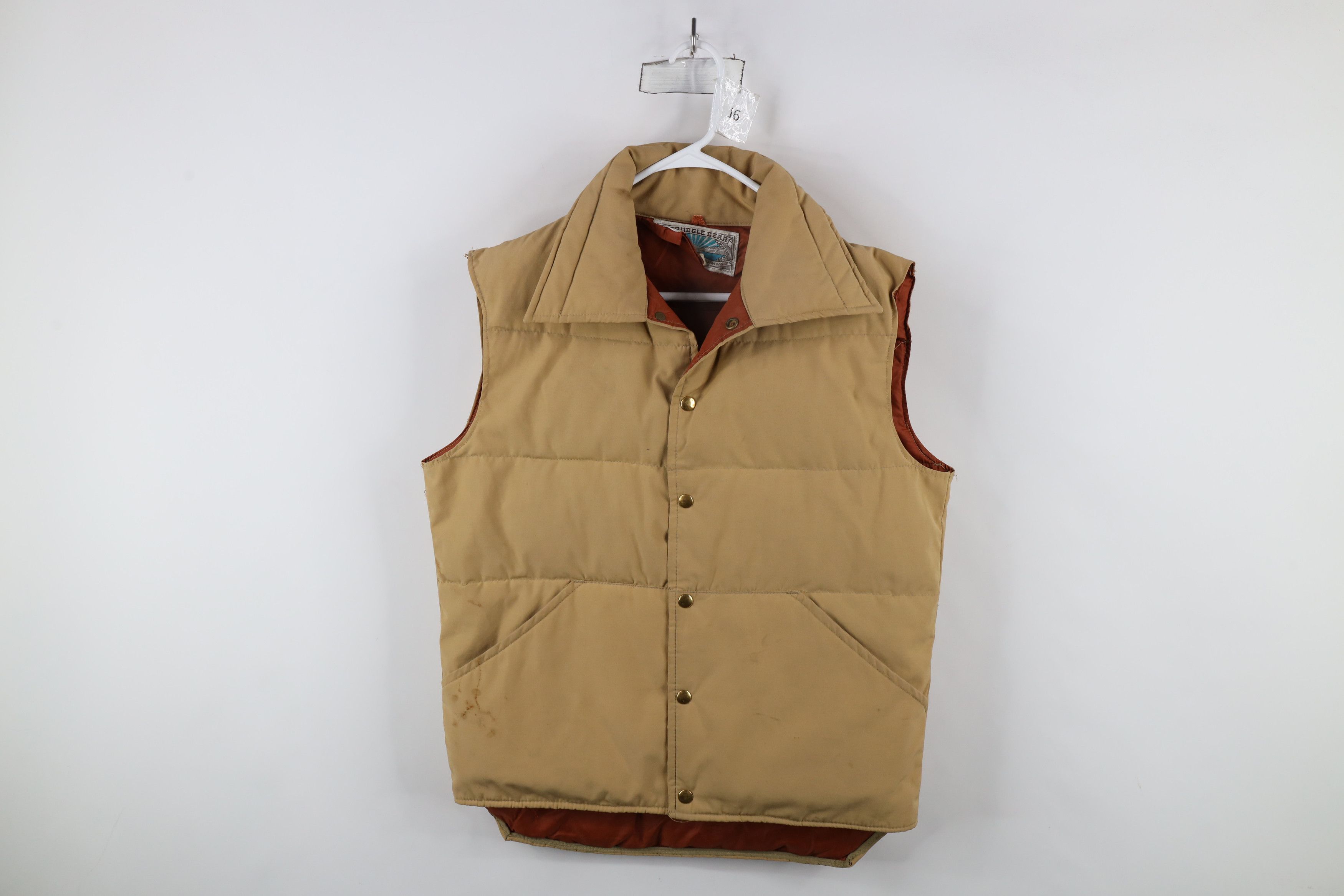 Vintage Vintage 70s Streetwear Duck Down Puffer Vest Jacket USA Size US M / EU 48-50 / 2 - 1 Thumbnail
