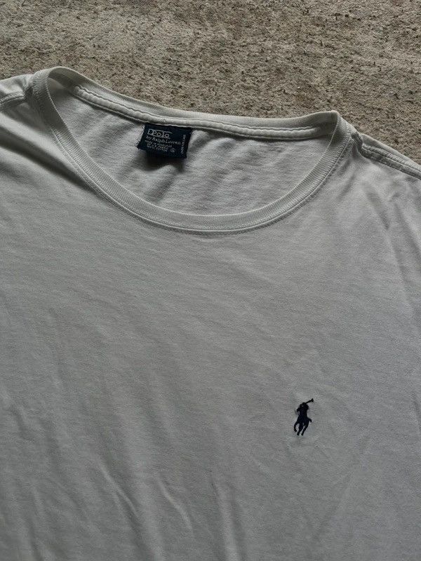Polo Ralph Lauren Polo Ralph Lauren Sz XL T-Shirt White Small Pony Size US XL / EU 56 / 4 - 2 Thumbnail