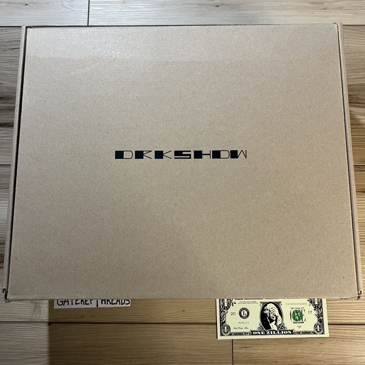 Rick Owens Drkshdw Rick Owens DRKSHDW Double Bumper Ramones Low Canvas Sneaker Size US 12 / EU 45 - 15 Thumbnail