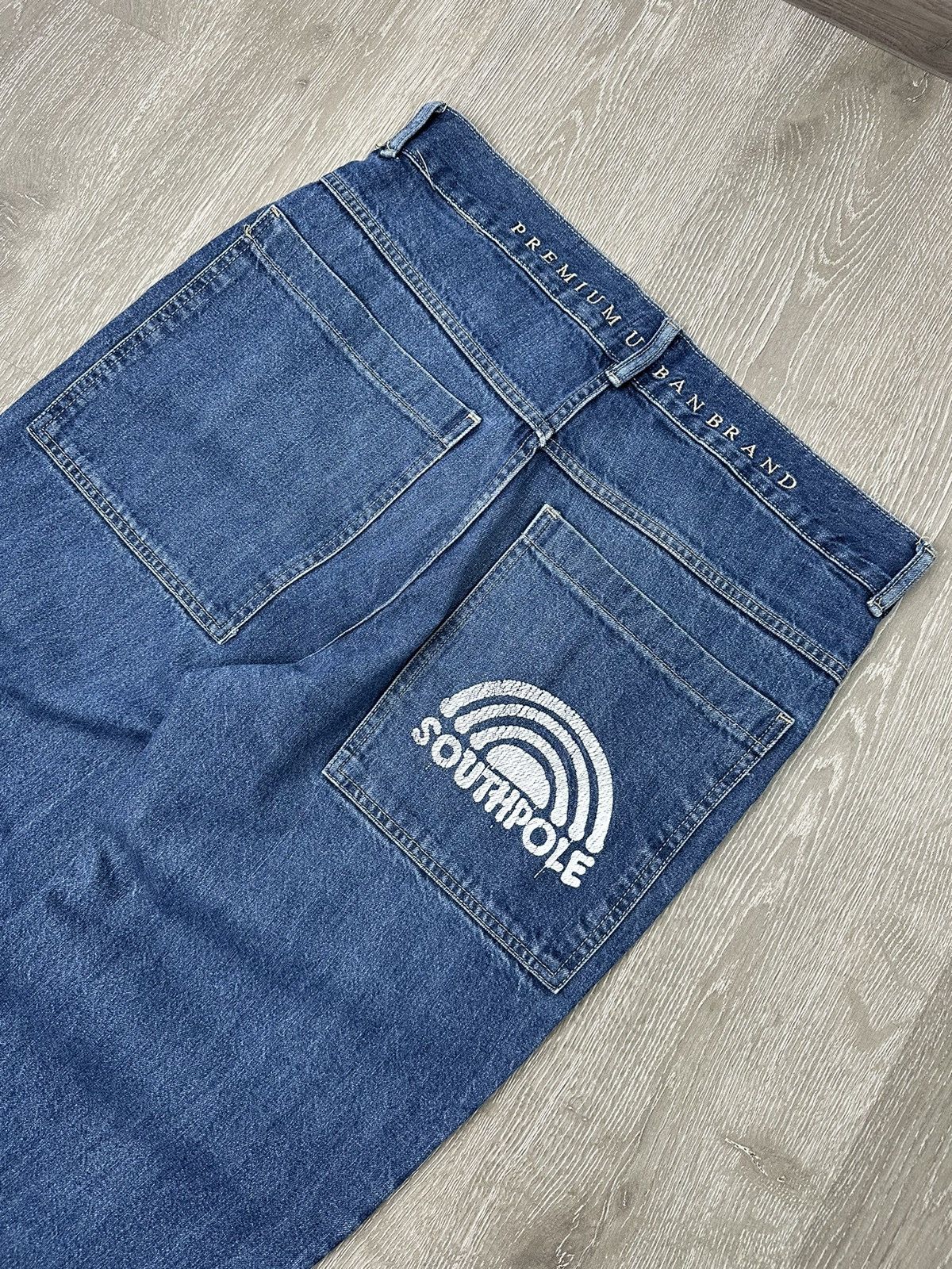 Southpole Y2K Vintage SOUTHPOLE Baggy Denim Pants Wide Leg Size US 34 / EU 50 - 19 Thumbnail