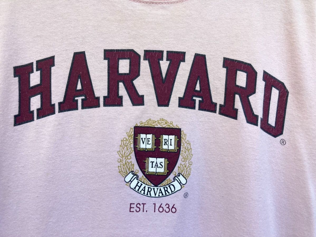 Vintage Vintage University Harvard Logo Tee Size M / US 6-8 / IT 42-44 - 2 Thumbnail
