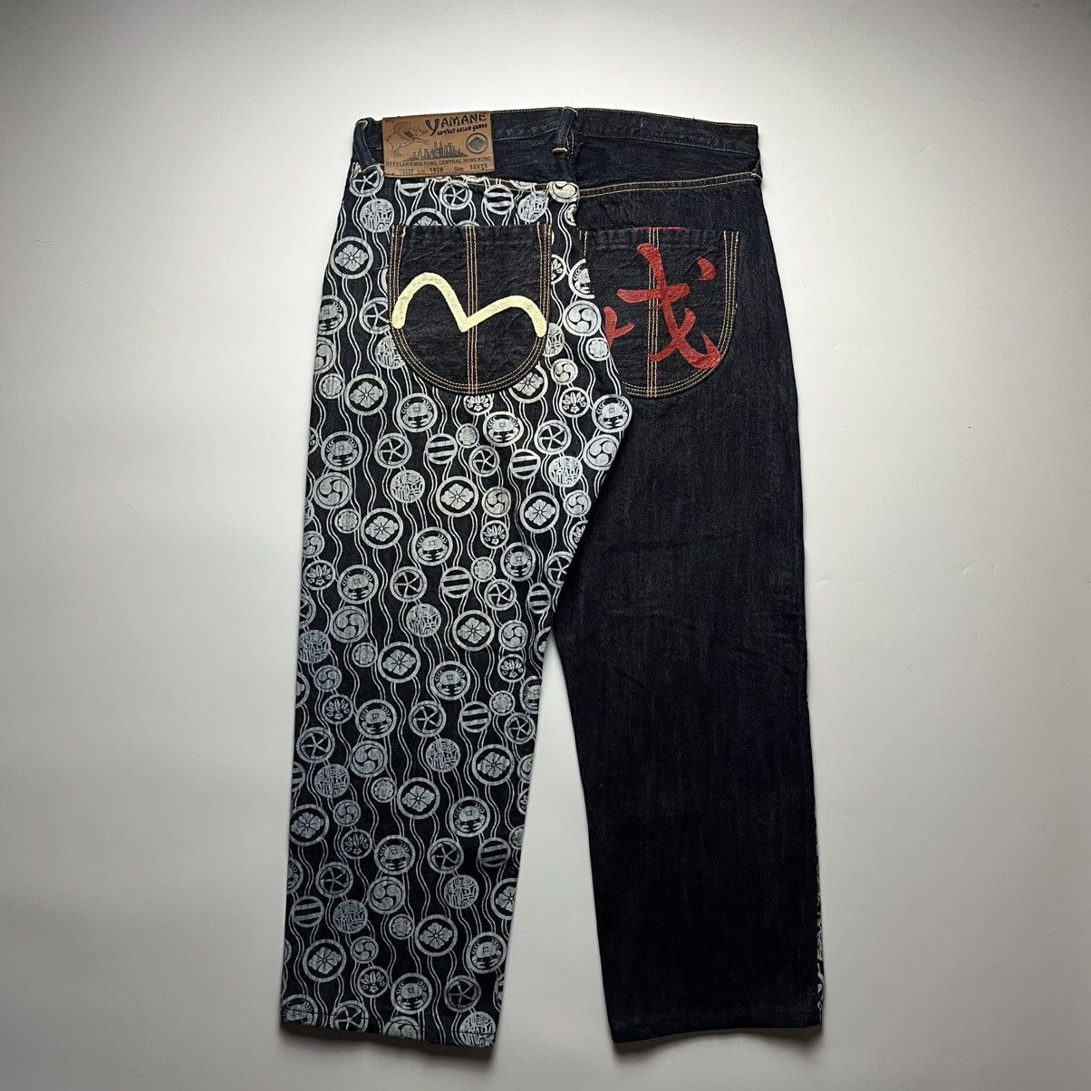 Evisu Yamane Industries - Evisu Split-Leg Selvedge Denim Jeans Size US 36 / EU 52 - 1 Thumbnail