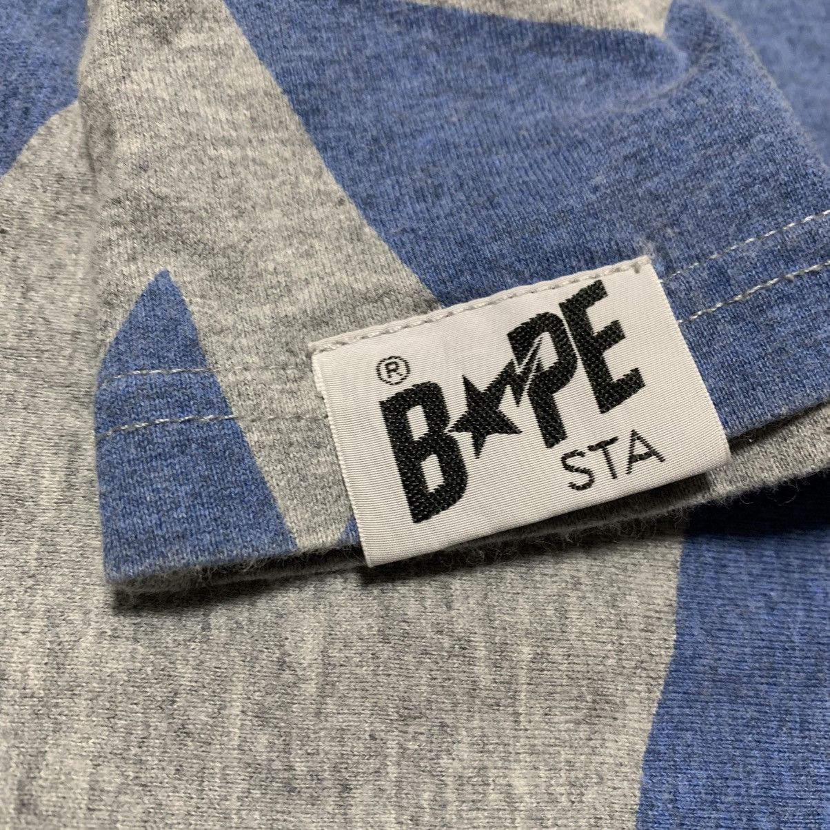 Bape Bape Small All Over Bape Sta Grey Tee A Bathing Ape Size US S / EU 44-46 / 1 - 4 Thumbnail
