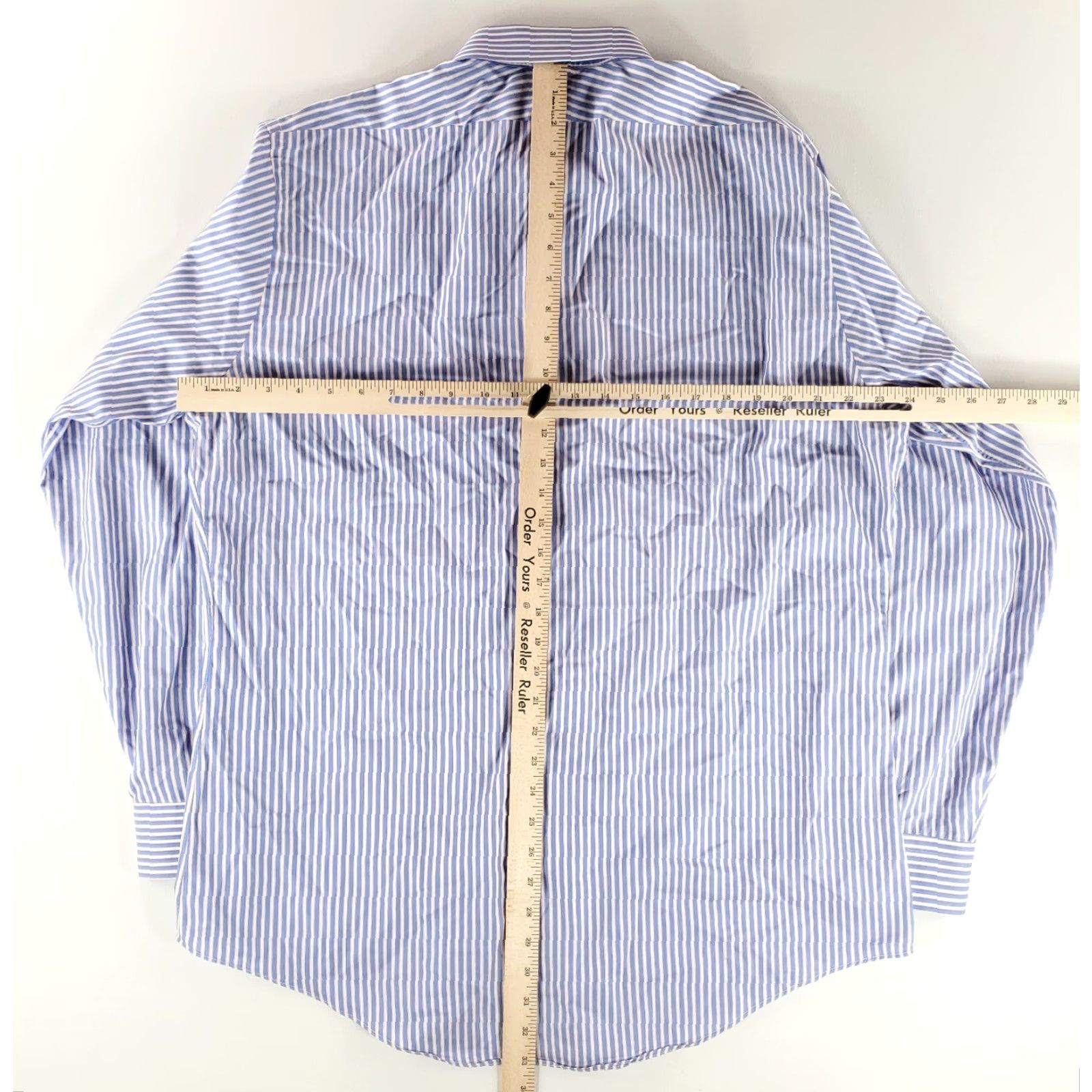 Brooks Brothers Brooks Brothers Makers Custom Shop Button Up Shirt Striped USA Mens 16.5/35.5 Multicolor Long Sleeve Shirt Mens 16.5 Regular Size Size US XL / EU 56 / 4 - 7 Thumbnail