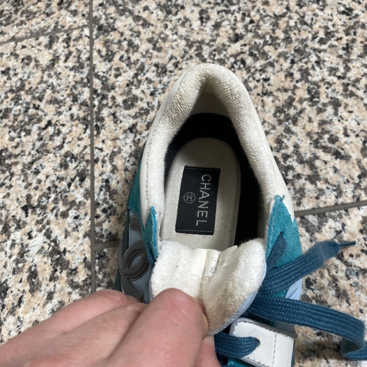 Chanel Chanel Sneakers Suede Nylon Reflective (2019) Size US 6.5 / EU 39-40 - 13 Thumbnail