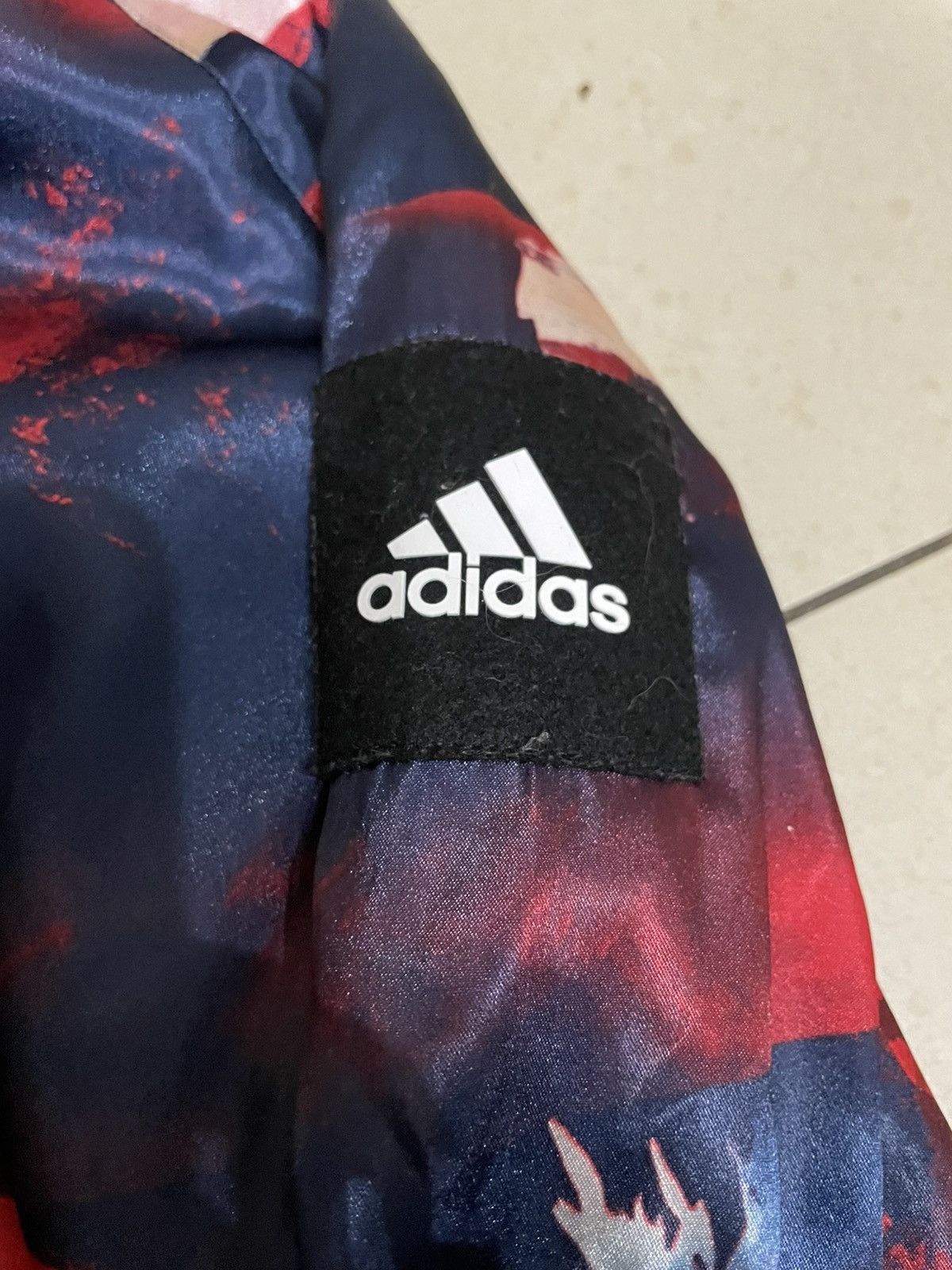 Adidas Adidas Jacket Womens Blue Red Geometric Size XS / US 0-2 / IT 36-38 - 8 Thumbnail