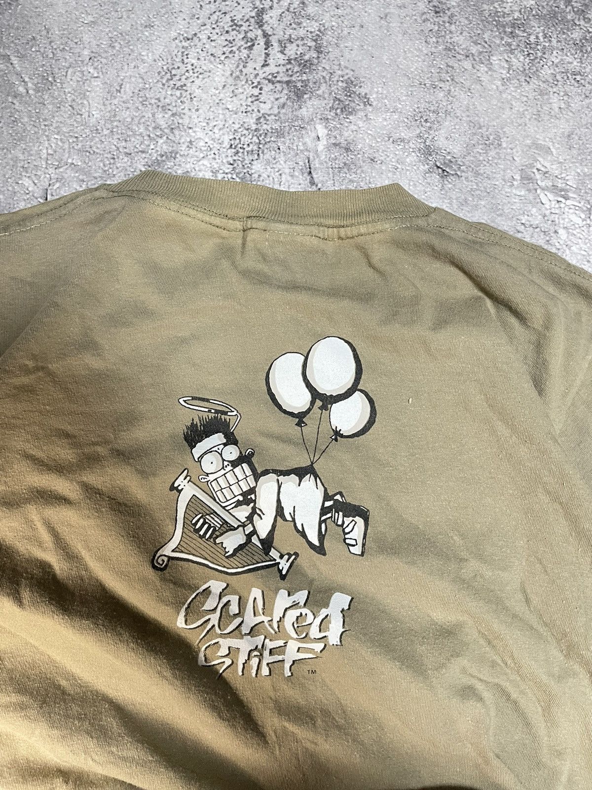 Cartoon Network Scared Stiff 1995 Roller Skate Tee Size US M / EU 48-50 / 2 - 14 Thumbnail