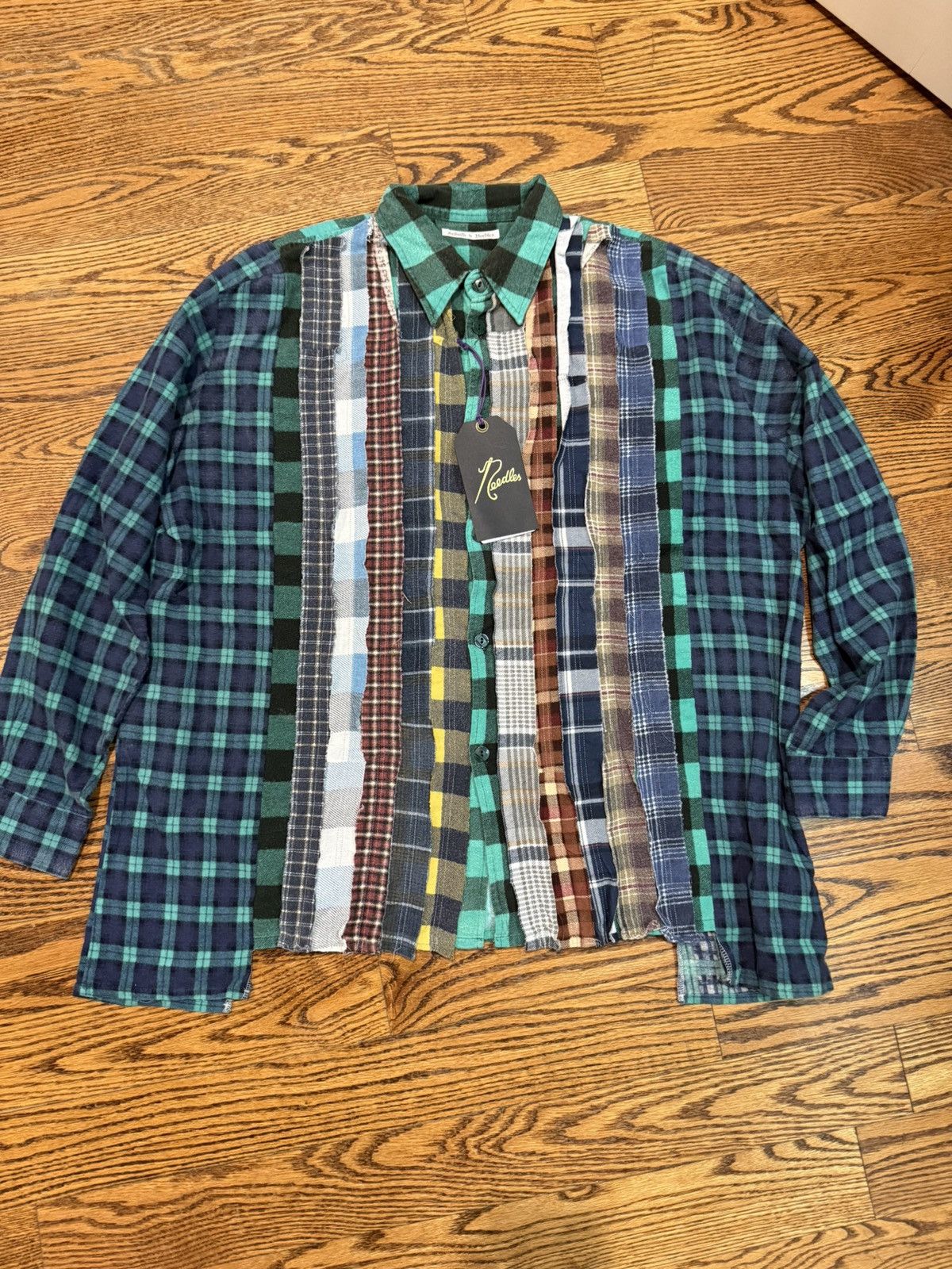 Needles Multicolor Assorted Flannel Shirt Needles Size US L / EU 52-54 / 3 - 1 Thumbnail