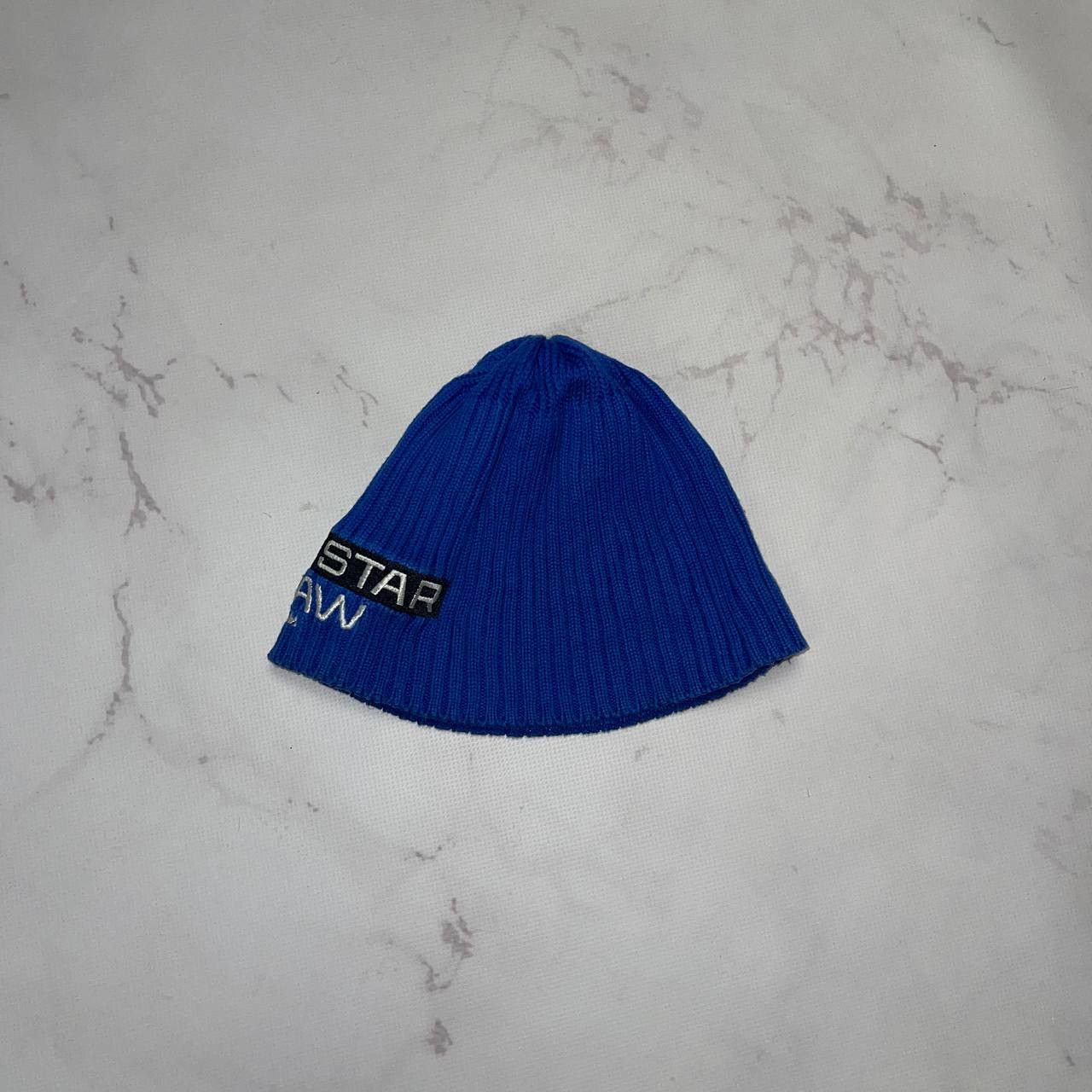 G-Star G STAR Original Raw Blue Beanie Size ONE SIZE - 7 Thumbnail
