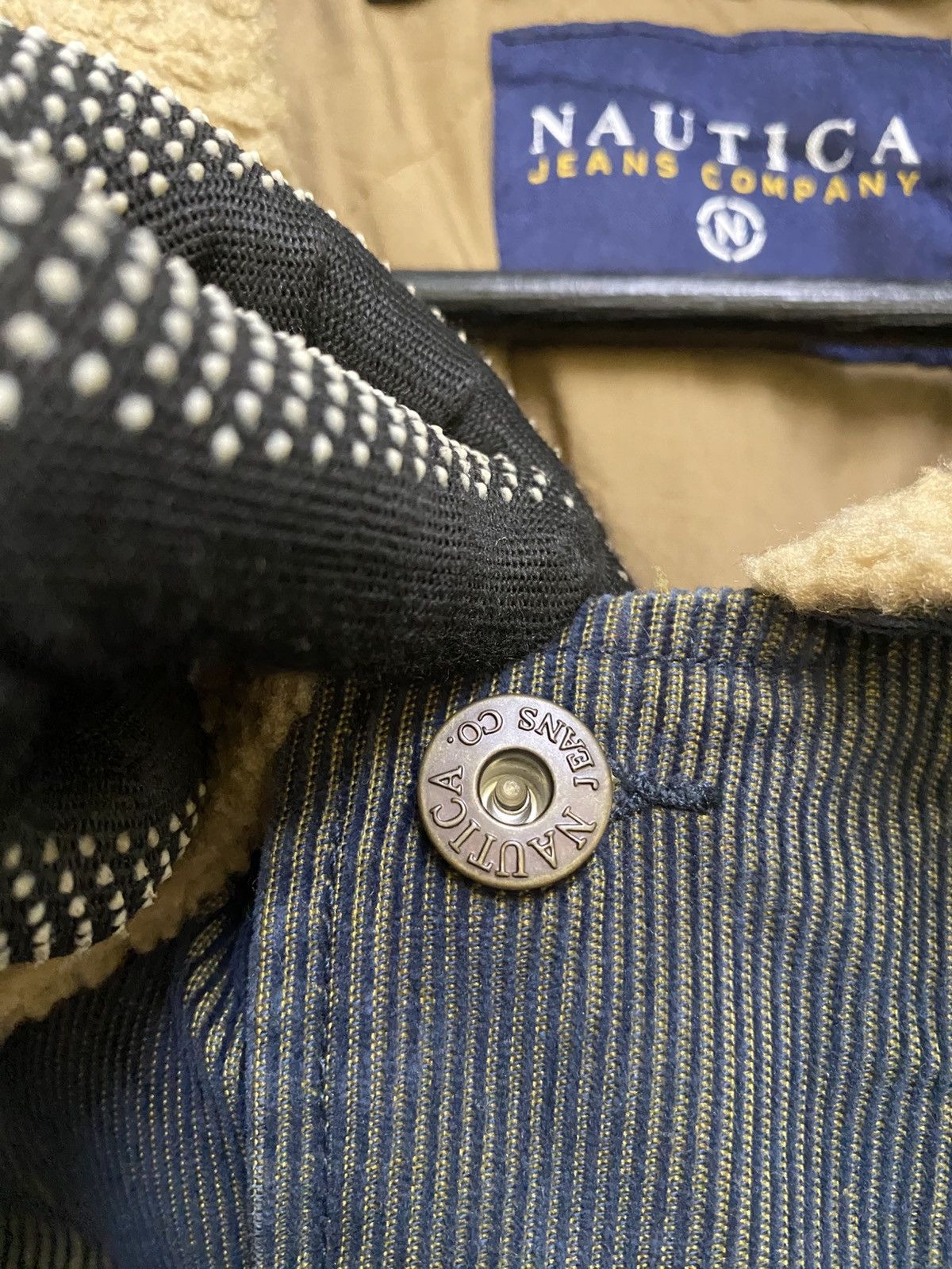 Nautica VINTAGE Y2K NAUTICA CORDUROY JACKET Size US L / EU 52-54 / 3 - 8 Thumbnail