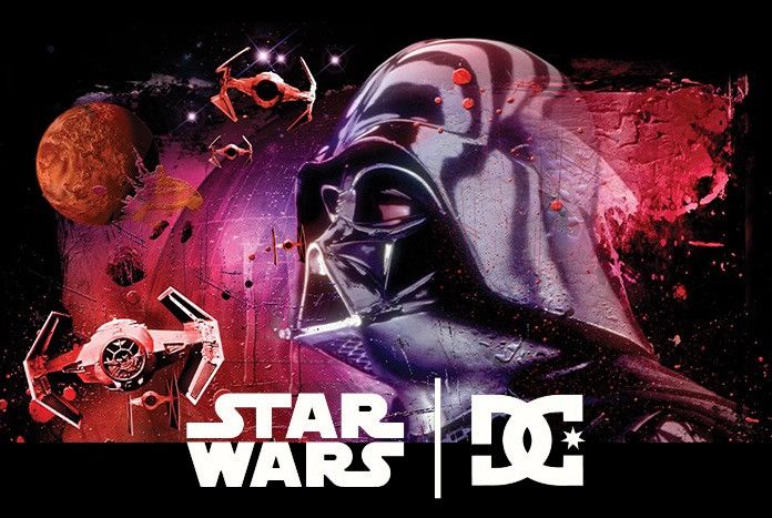 DC SHOES X Star Wars Opening Crawls L/S Tees