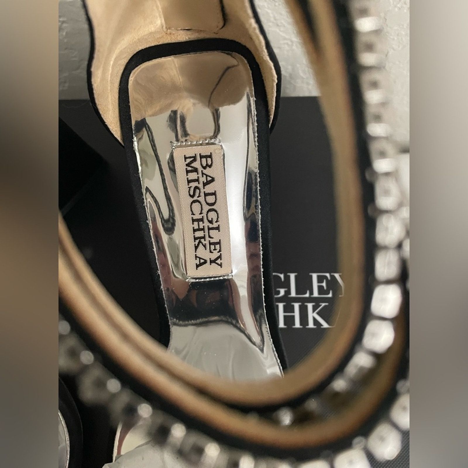 Badgley Mischka Badgley Mischka Lillie Heeled Sandal Women’s 5.5 Size US 5.5 / IT 35.5 - 3 Thumbnail