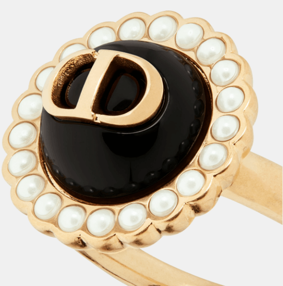 Dior o1w1db10126 R1404W Size : OS / Baroque Ring in Multicolor Size ONE SIZE - 4 Thumbnail