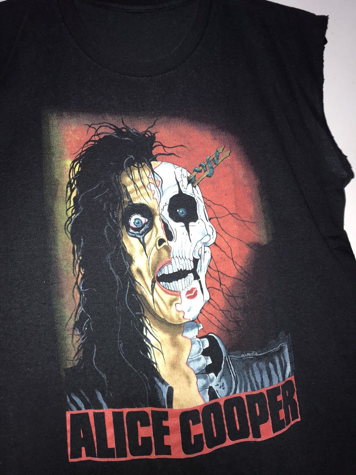 Vintage ALICE COOPER TSHIRT XL Size US XL / EU 56 / 4 - 3 Thumbnail