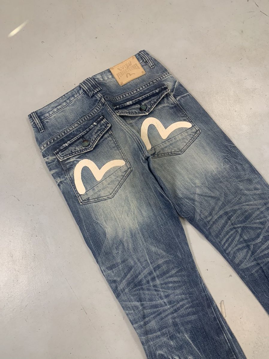 Japanese Brand Vintage Evisu inspired bootcut denim Size US 32 / EU 48 - 3 Thumbnail
