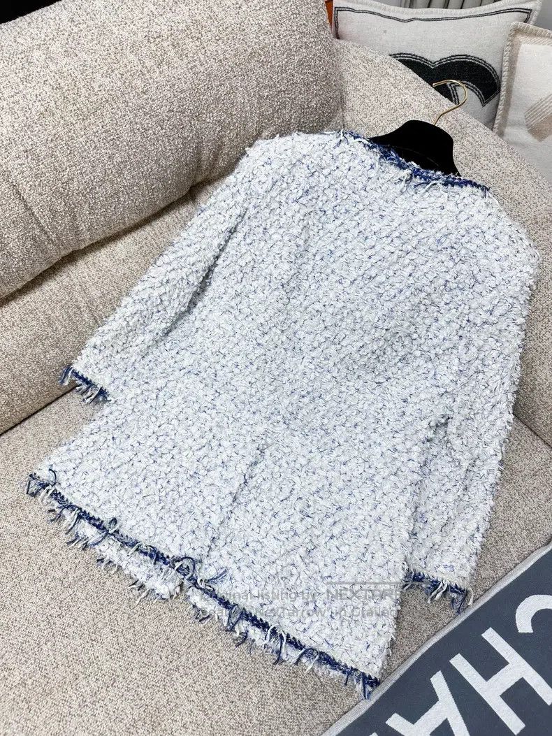 Chanel Chanel 18S waterfall series blue and white colour block wo Size XS / US 0-2 / IT 36-38 - 4 Thumbnail