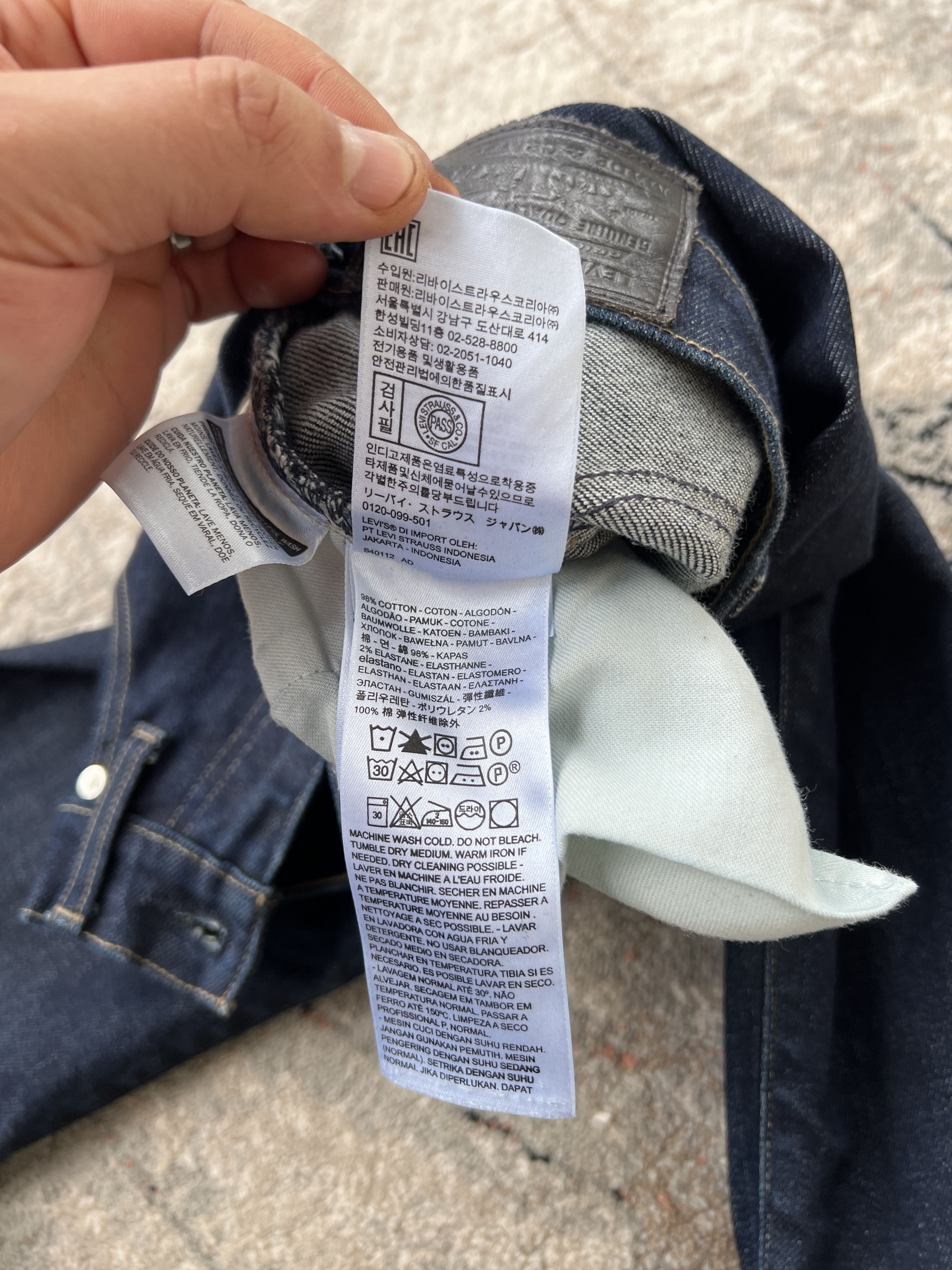 Japanese Brand Levi's Made & Crafted Column Pants Japan Fabric Size US 26 / EU 42 - 8 Thumbnail
