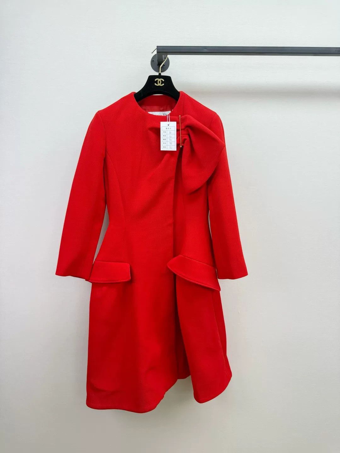 Dior Dior Wool Silk Coat Size XXS / US 00 / IT 34 - 1 Thumbnail