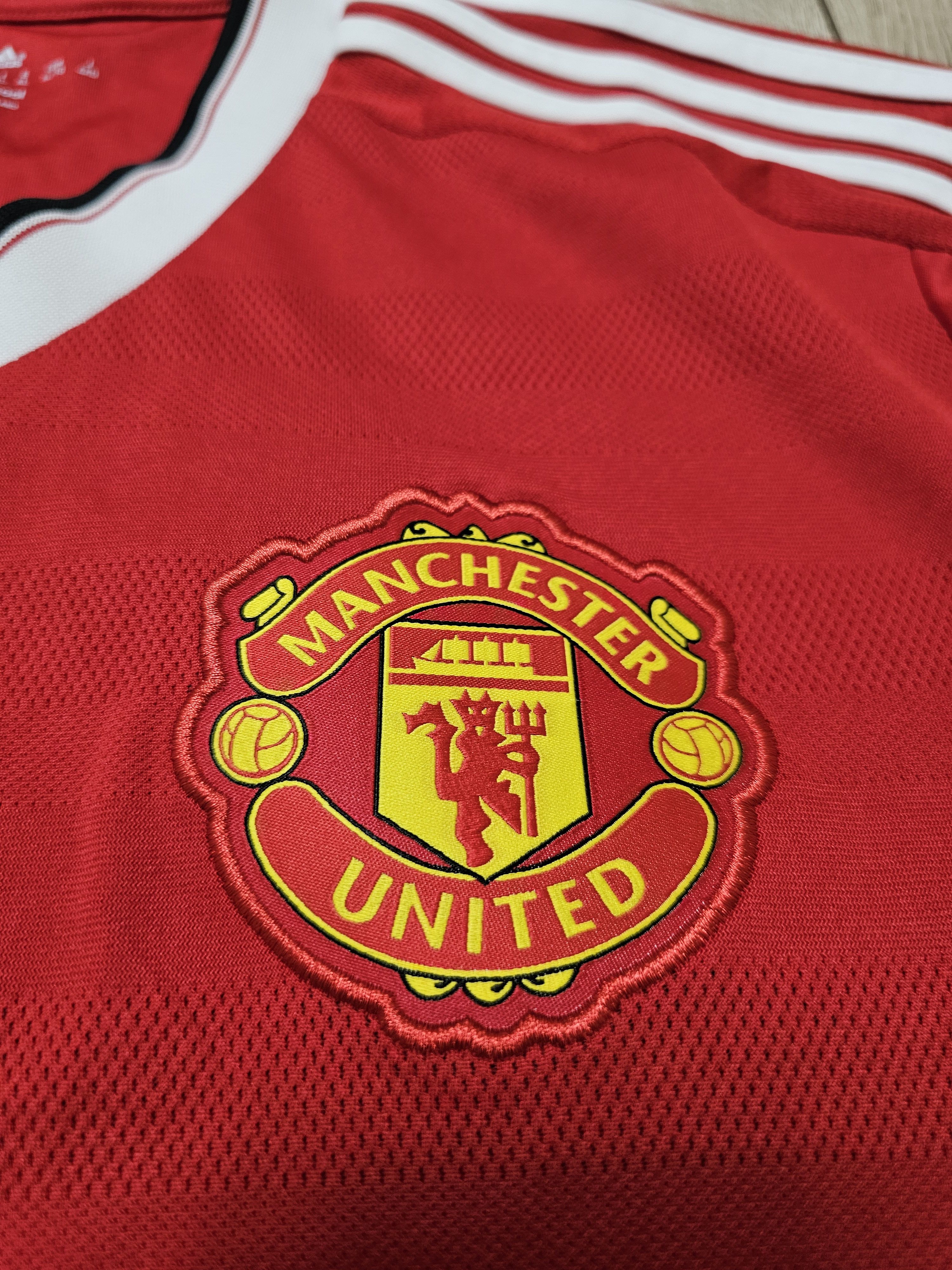 Adidas × All Sport MANCHESTER UNITED 2015 2016 HOME FOOTBALL SOCCER JERSEY Size US XL / EU 56 / 4 - 4 Thumbnail