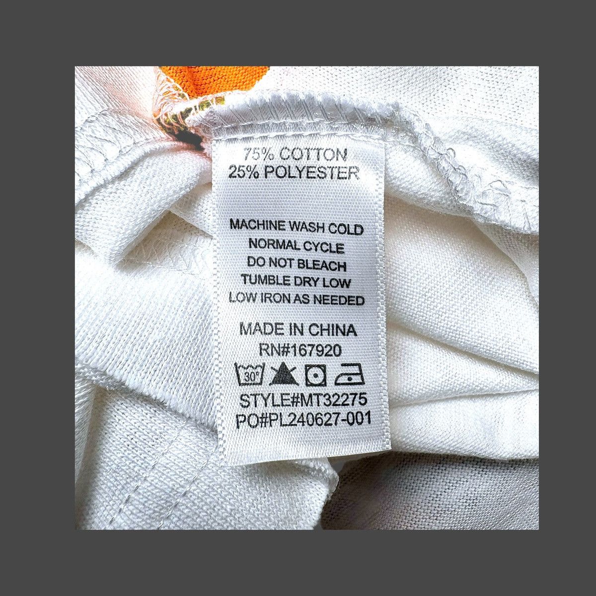 Other La Biz Long Sleeve Heritage T-Shirt White Blue Orange Sz S Size S / US 4 / IT 40 - 11 Thumbnail