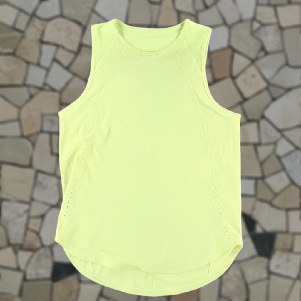 Lululemon Lululemon Scuplt Solid Tank Top Yellow Women's 10 Shirt Tank Top Women 10 XS-XL Size L / US 10 / IT 46 - 1 Thumbnail