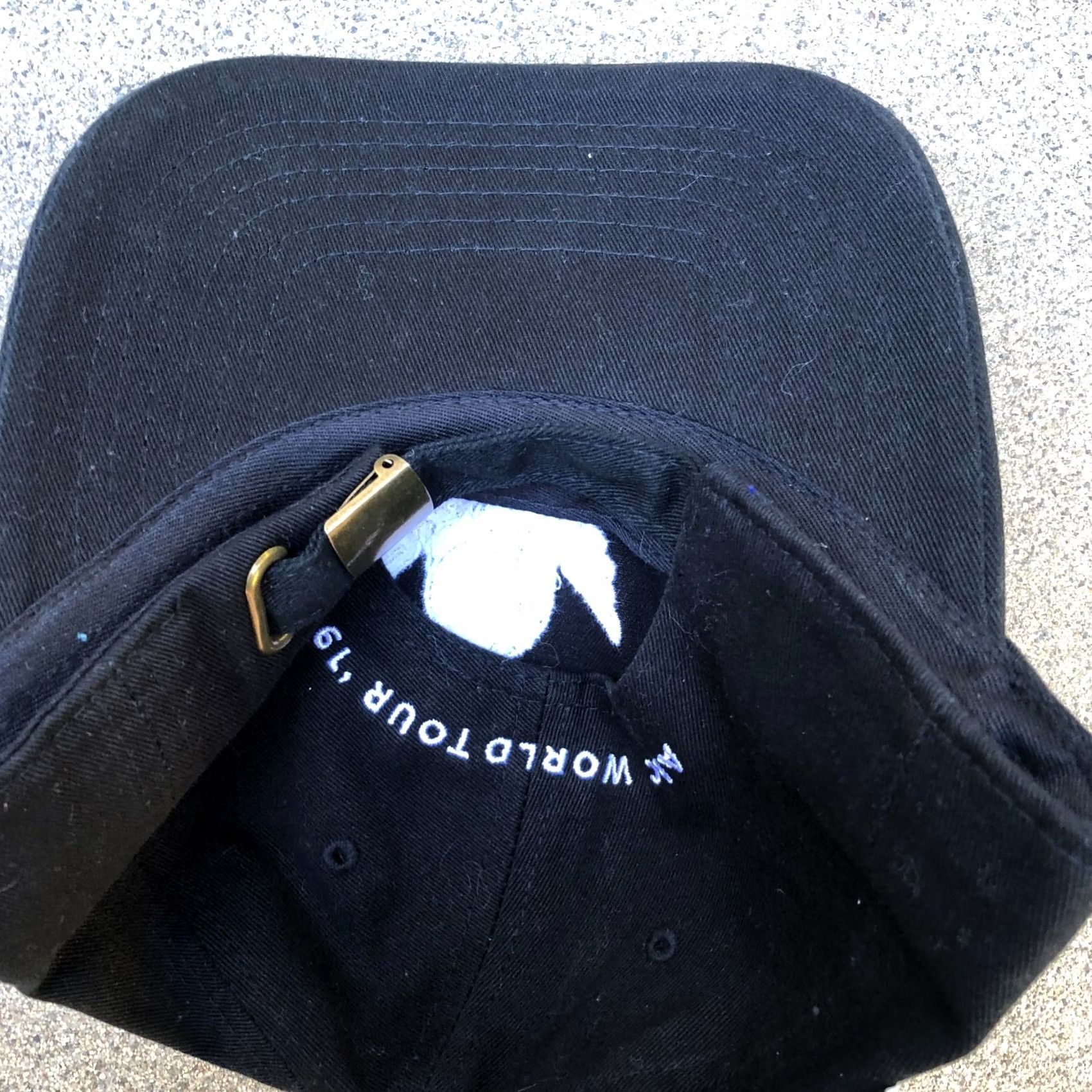 Vintage Anderson Paak ABC World Tour 2019 Hat Men's Black Adjustable Concert Merch Cap Size ONE SIZE - 5 Thumbnail