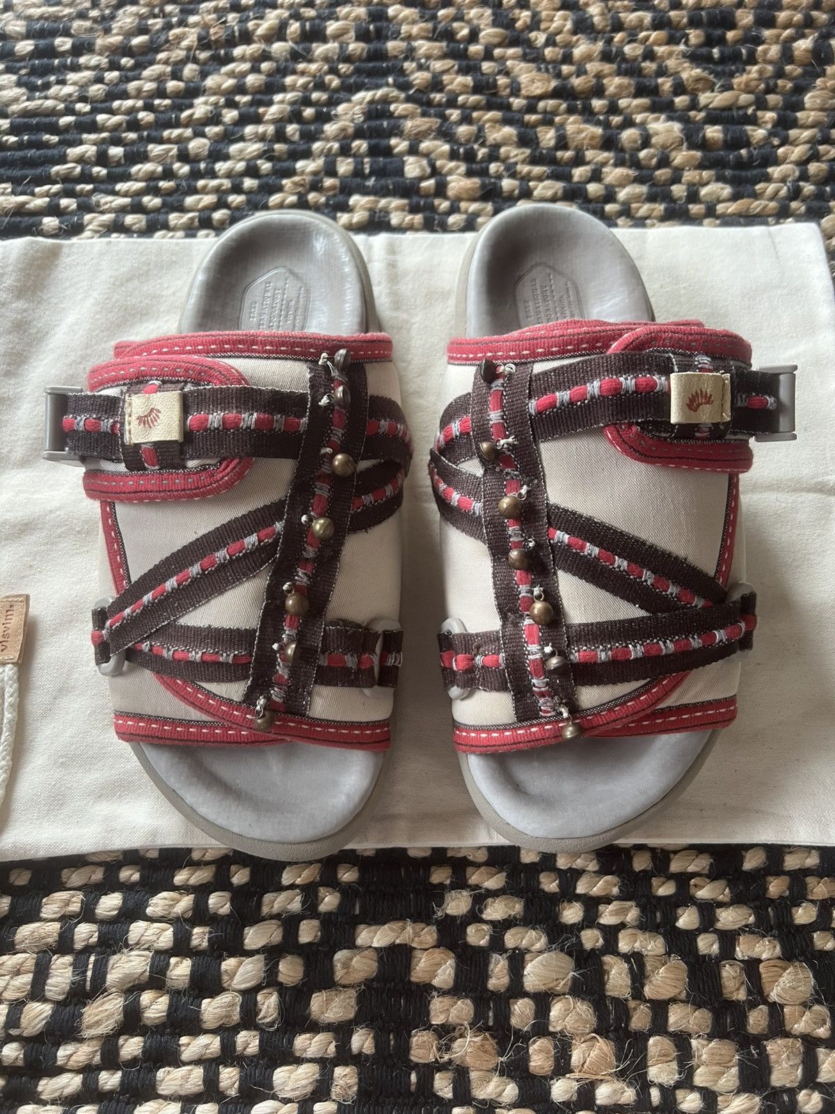 Visvim Visvim SS16 Beige Ethnic Bell Christo Sandals Size US 10 / EU 43 - 5 Thumbnail