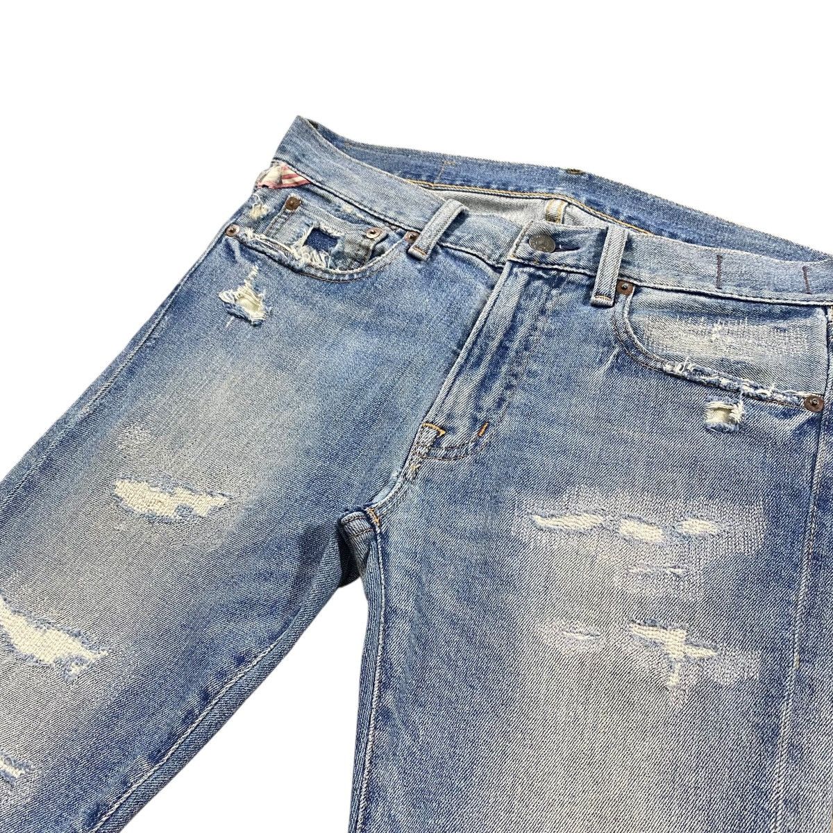 Denim & Supply Ralph Lauren Denim & Supply Ralph Lauren Graham Skinny Stretch Distressed Size US 28 / EU 44 - 4 Thumbnail