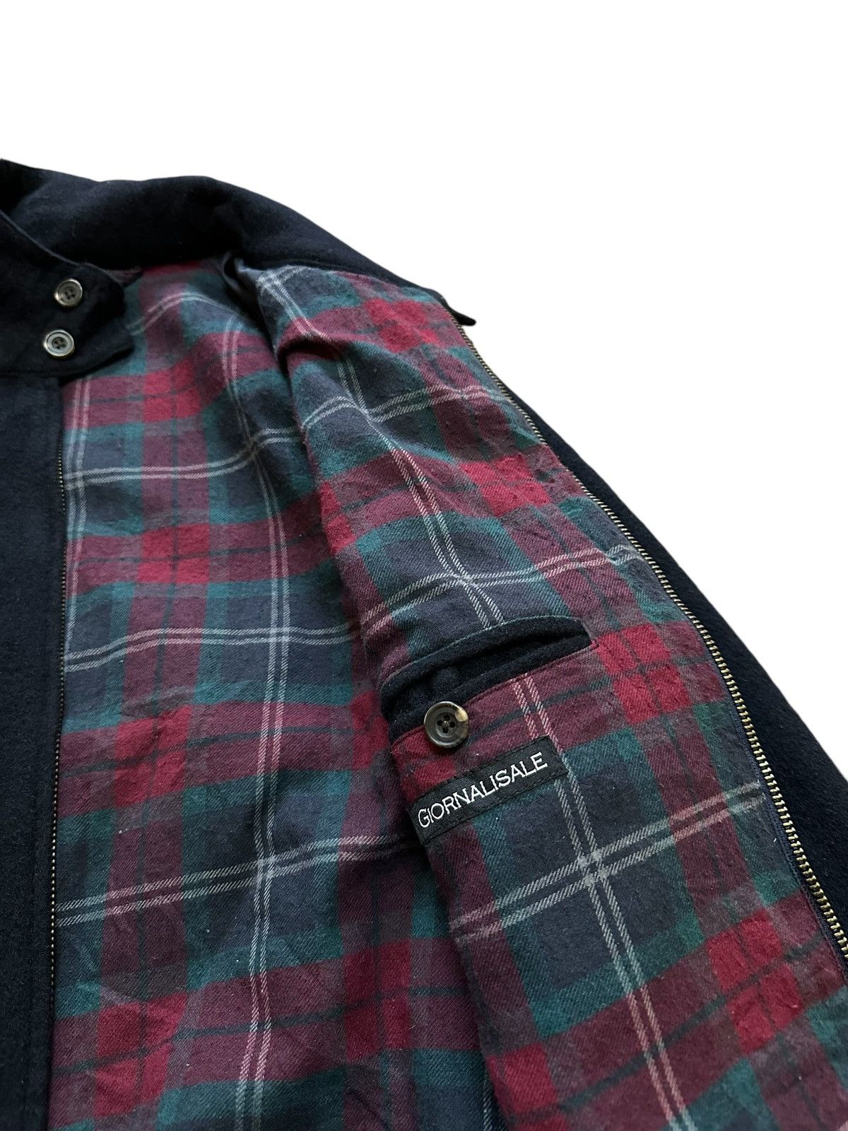 If Six Was Nine × Japanese Brand Vintage Giornalisale Wool Jacket Bomber Size US M / EU 48-50 / 2 - 9 Thumbnail