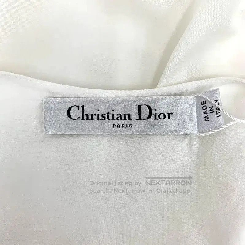 Dior Dior White Cotton Women’s Shirt Size XXS . Size XXS / US 00 / IT 34 - 6 Thumbnail