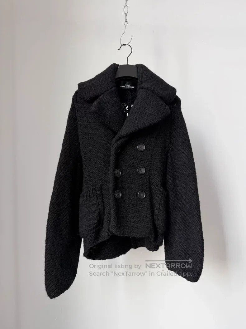 Comme des Garcons Comme Des Garcons Thick sweater coat Size S / US 4 / IT 40 - 4 Thumbnail