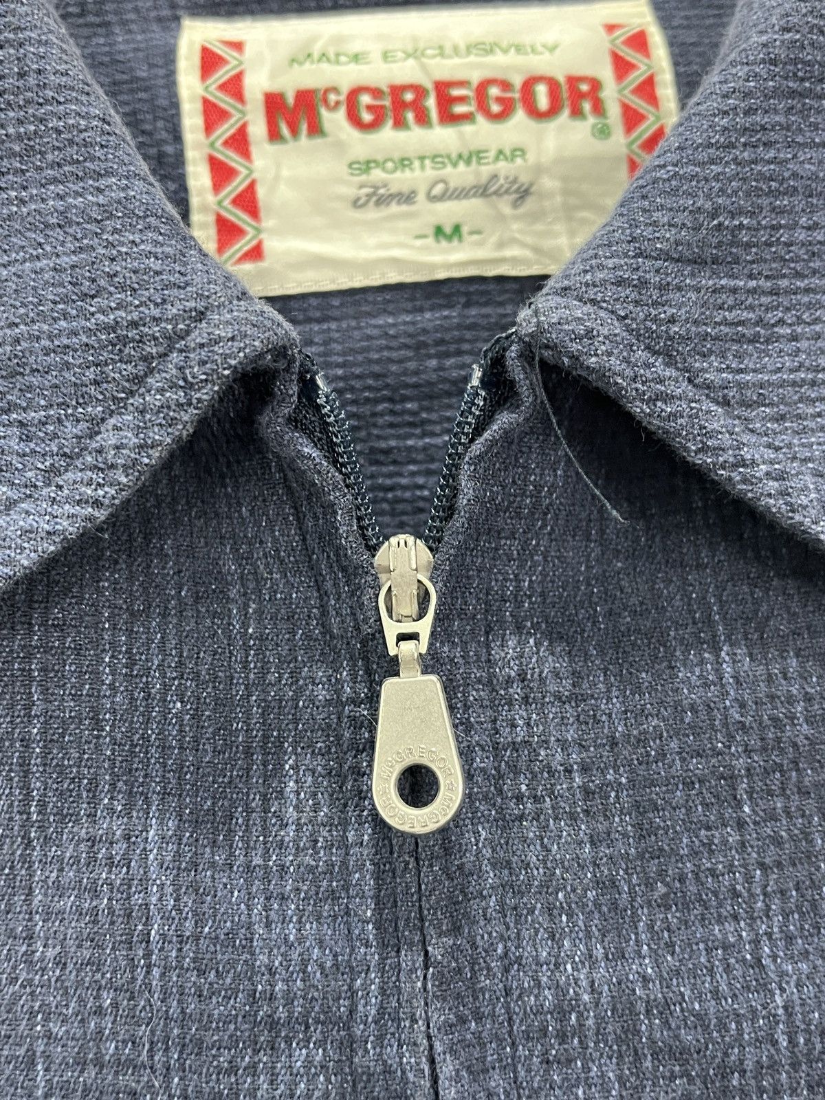 Japanese Brand × McGregor McGregor Chambray Zip Up Outerwear Casual Jacket Size US M / EU 48-50 / 2 - 7 Thumbnail