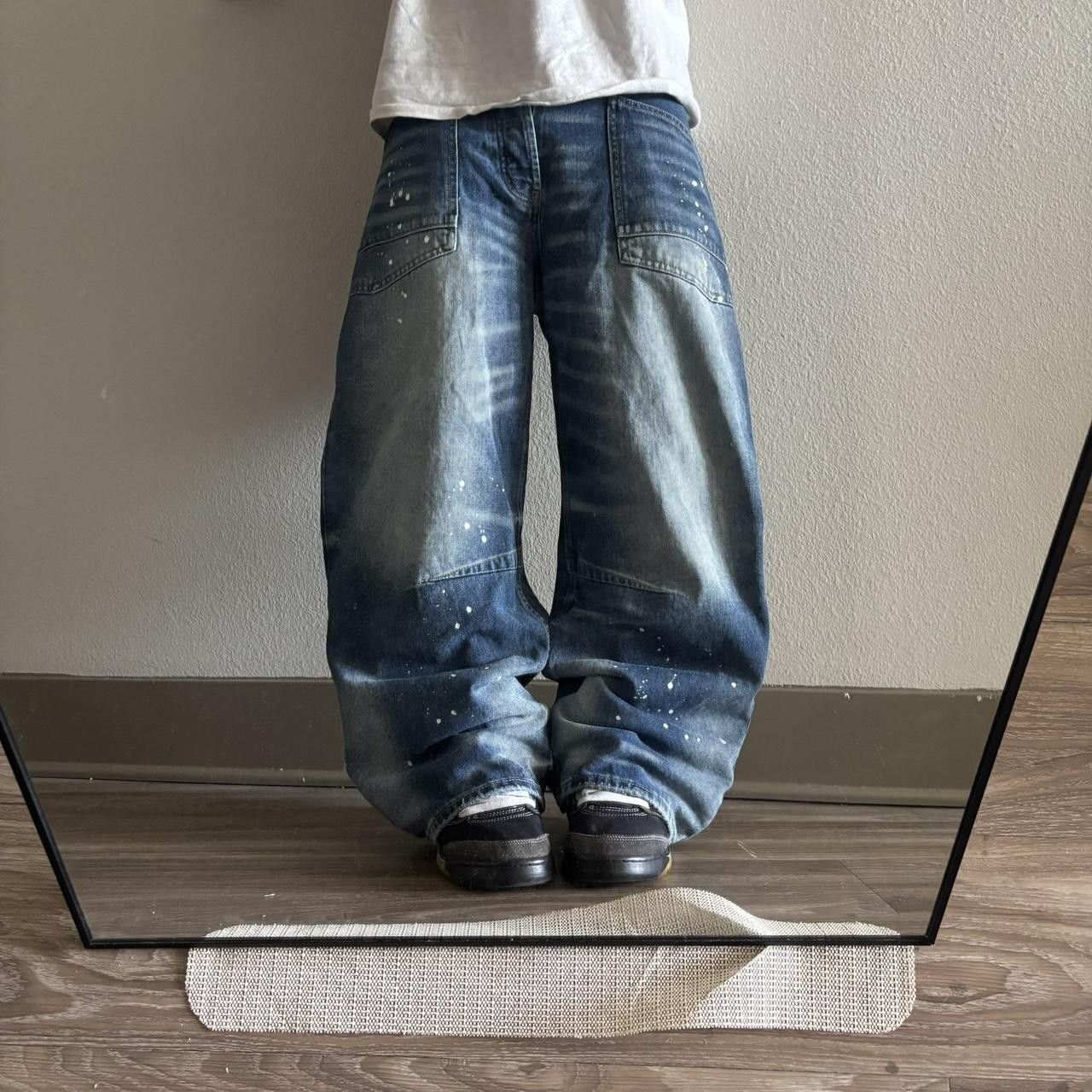 Vintage Crazy Vintage Y2K/2000s Baggy Faded Streetwear Style Denim Jean! 34x28 Size US 34 / EU 50 - 1 Thumbnail