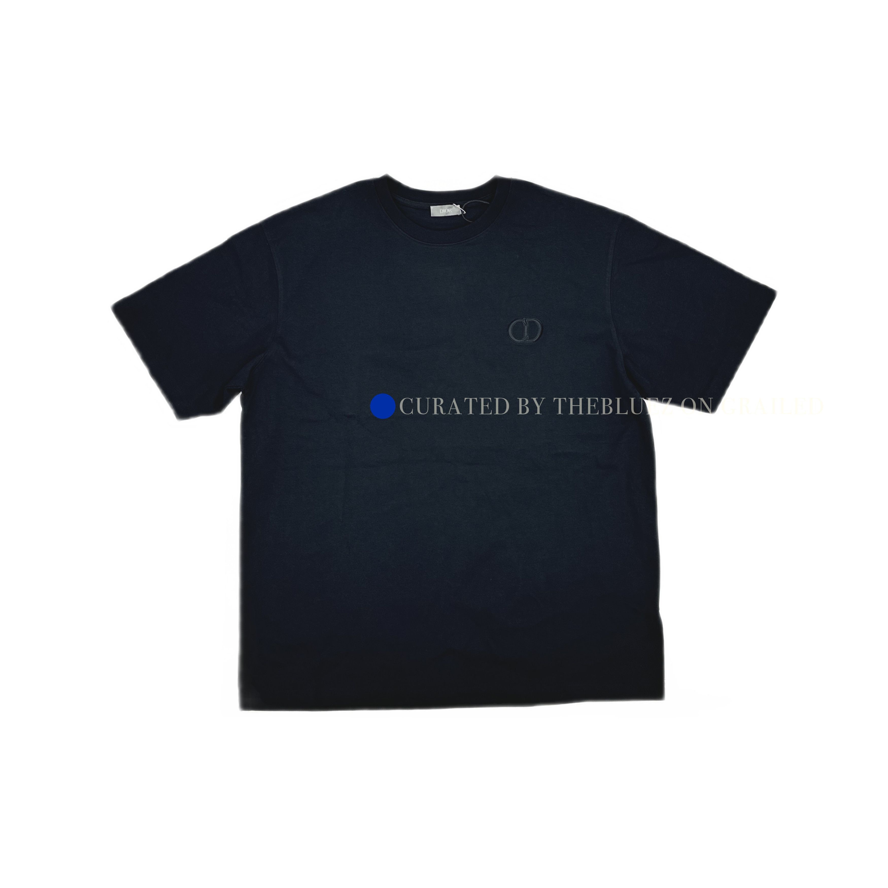 Dior Embroidered Logo Tee in Black Size US XXL / EU 58 / 5 - 1 Thumbnail