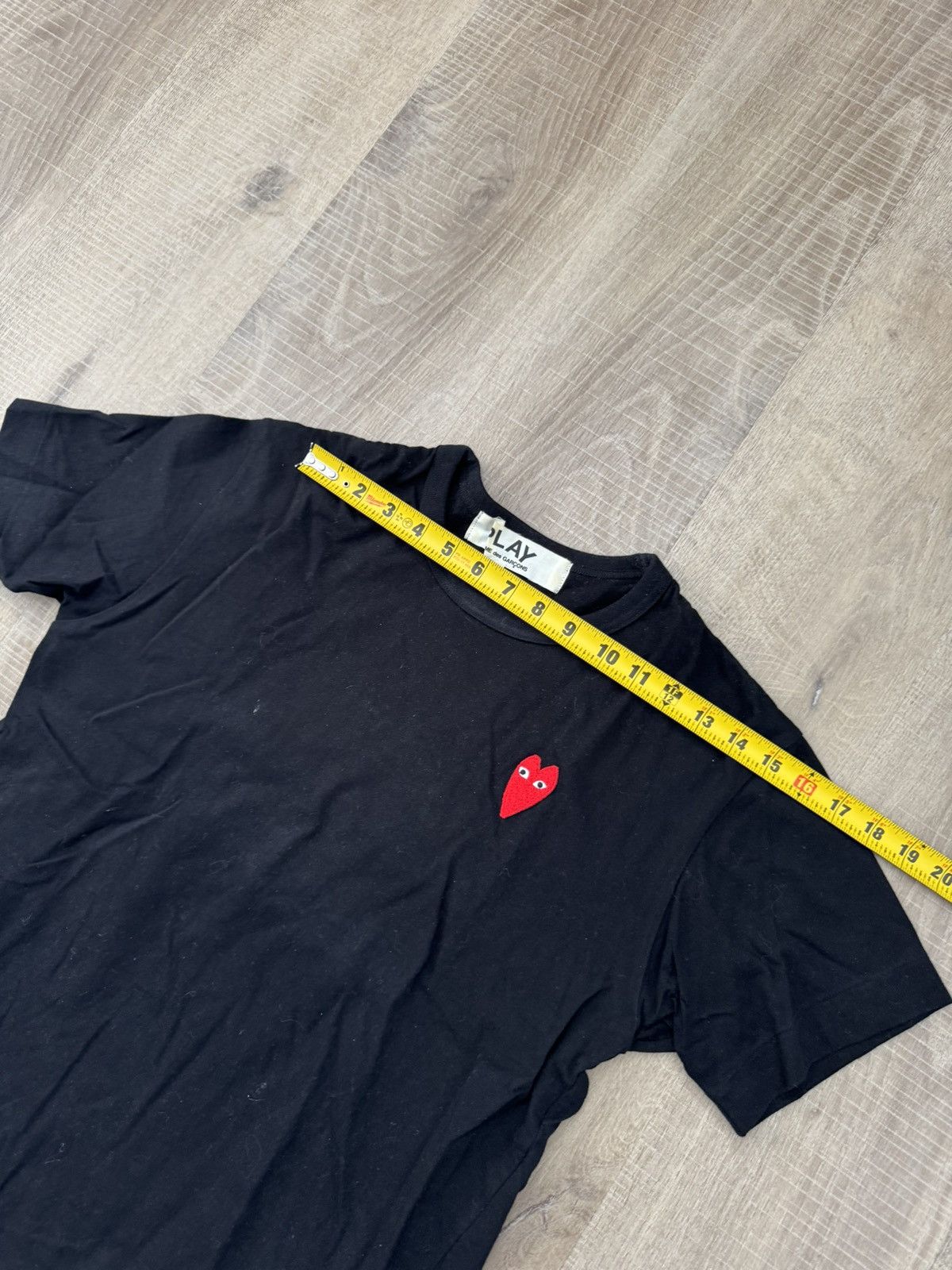 Comme des Garcons PLAY Logo Tee Shirt Size US L / EU 52-54 / 3 - 7 Thumbnail