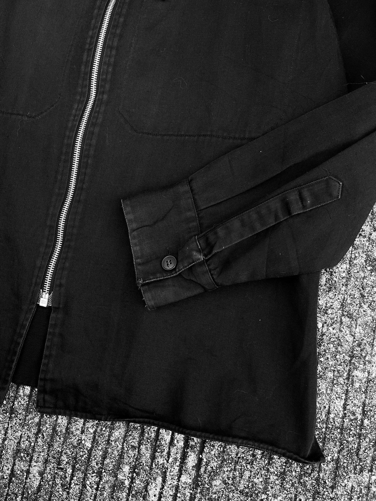 agnes b. Agnes b. Homme Multi Zipper Black Cotton Jacket Size US M / EU 48-50 / 2 - 9 Thumbnail