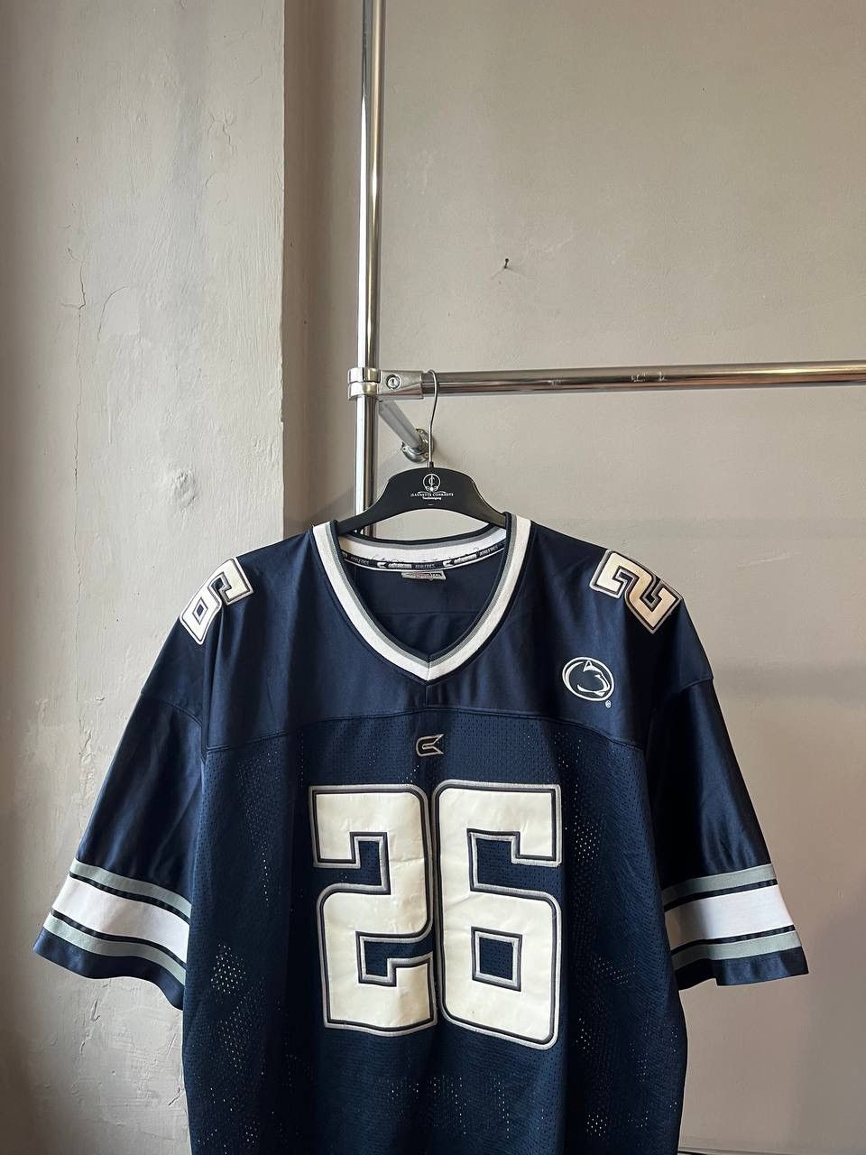 Vintage PENN STATE #26 COLOSSEUM NITTANY LIONS COLLEGE JERSEY SHIRT Size US XXL / EU 58 / 5 - 3 Thumbnail