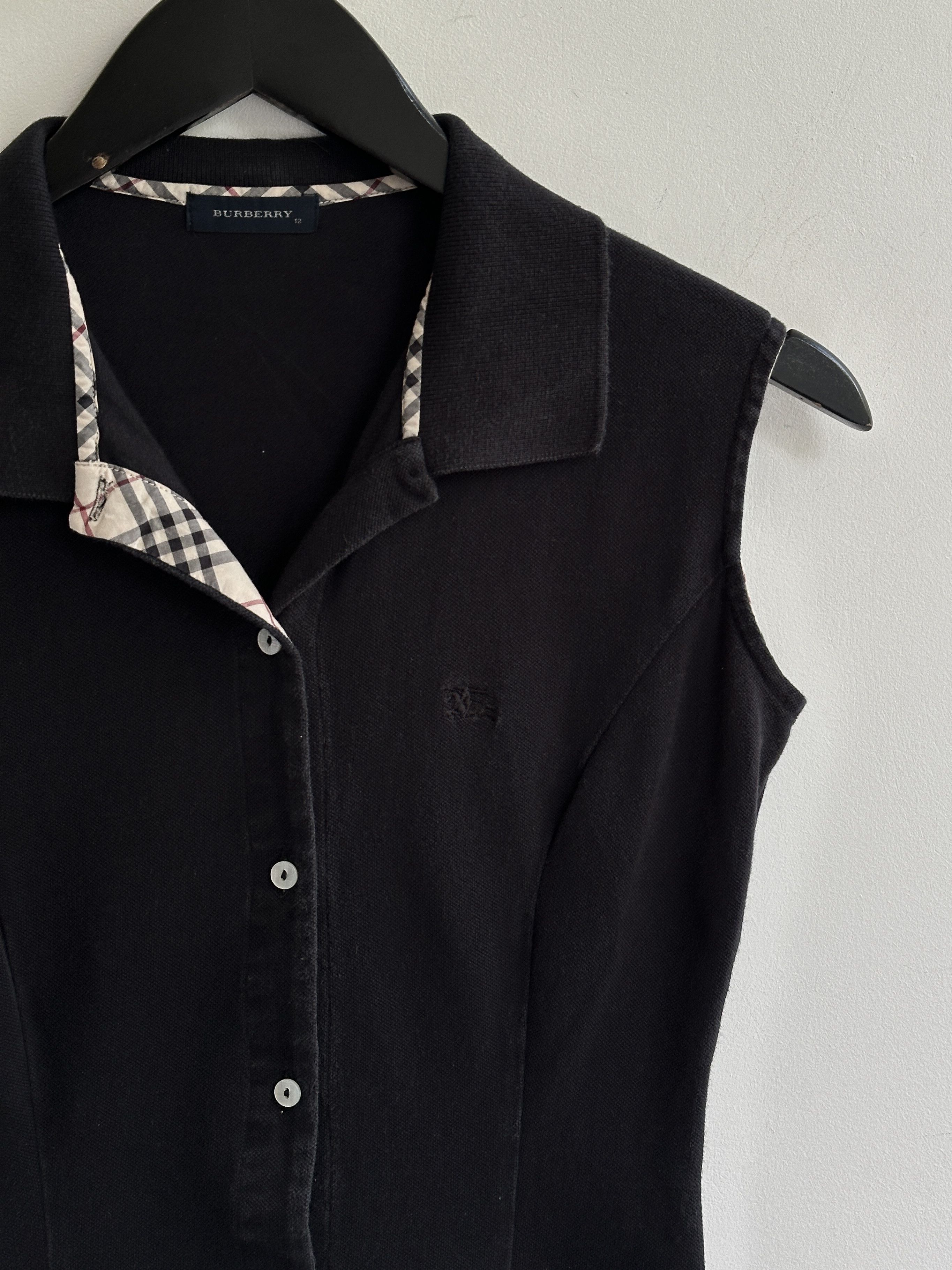 Burberry Burberry Button Up Mini Dress Size XS / US 0-2 / IT 36-38 - 4 Thumbnail