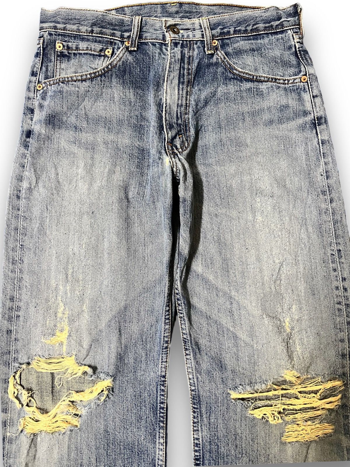 Levi's Levi’s 90’s 503 Distressed Denim Size US 33 - 2 Thumbnail