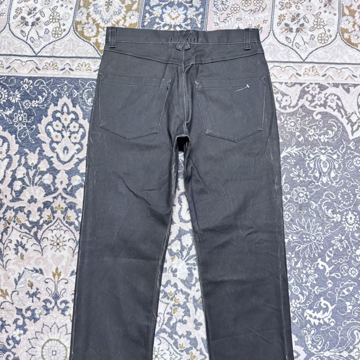 Japanese Brand Hundredclub Japan Denim Black Waxed Jeans Size US 30 / EU 46 - 11 Thumbnail