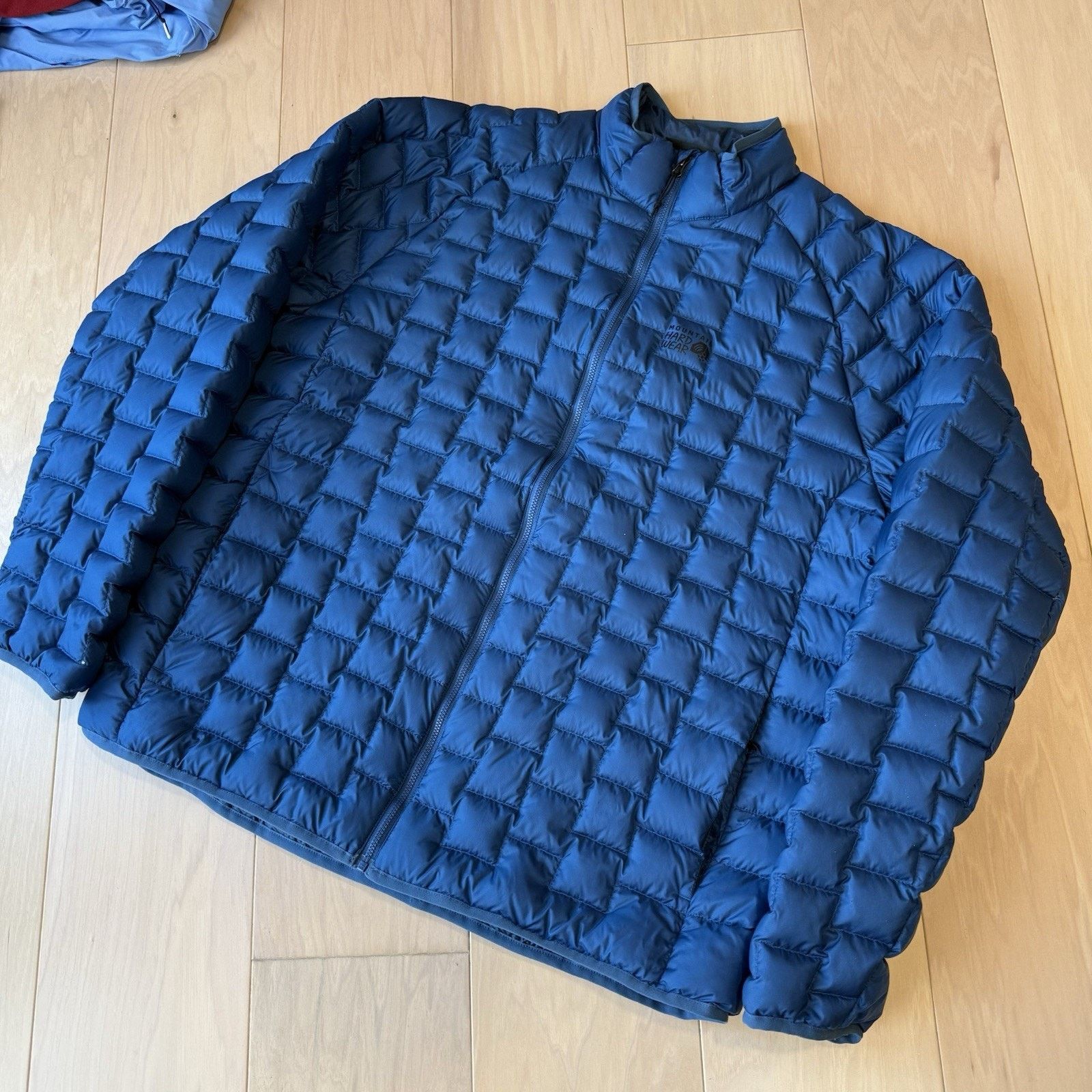Mountain Hardwear Mountain Hardwear Temescalborz Jacket Blue Full Zip Puffer Size US XXL / EU 58 / 5 - 11 Thumbnail