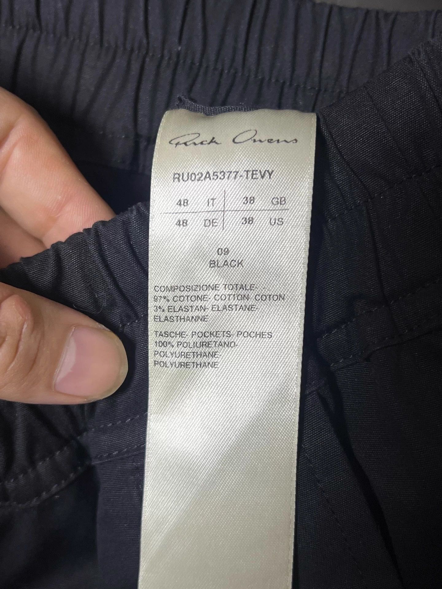 Rick Owens Rick Owens 21fw Transparent Leather 5-Zipper Cargo Pants Size US 32 / EU 48 - 6 Thumbnail