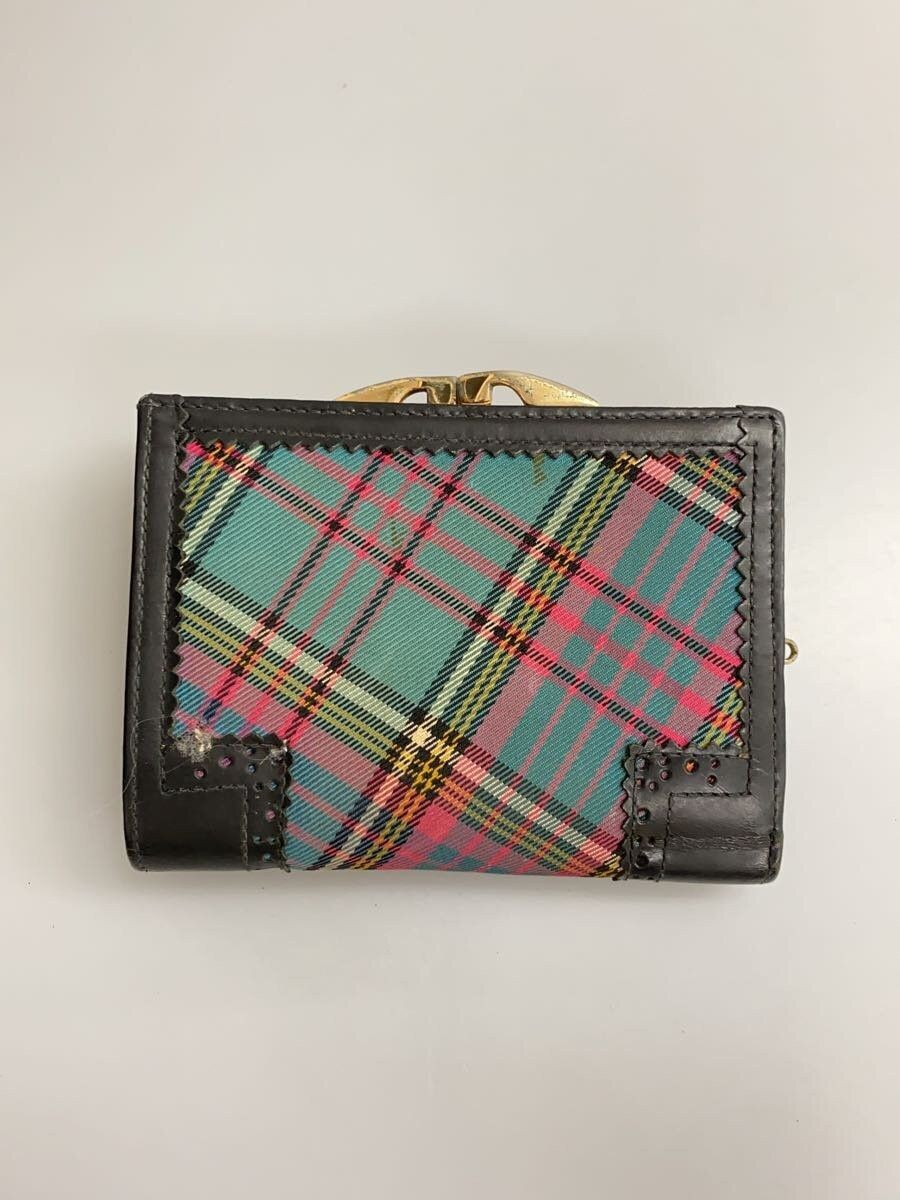 Vivienne Westwood Plaid Orb Leather Wallet Size ONE SIZE - 2 Thumbnail