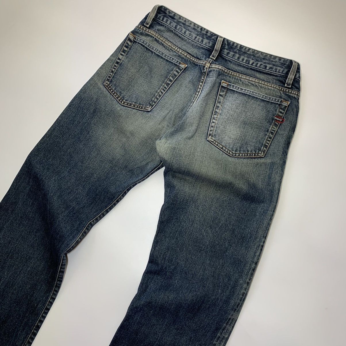 Diesel Vintage Diesel Gradient Denim Pants Jeans Y2K Size US 31 - 2 Thumbnail