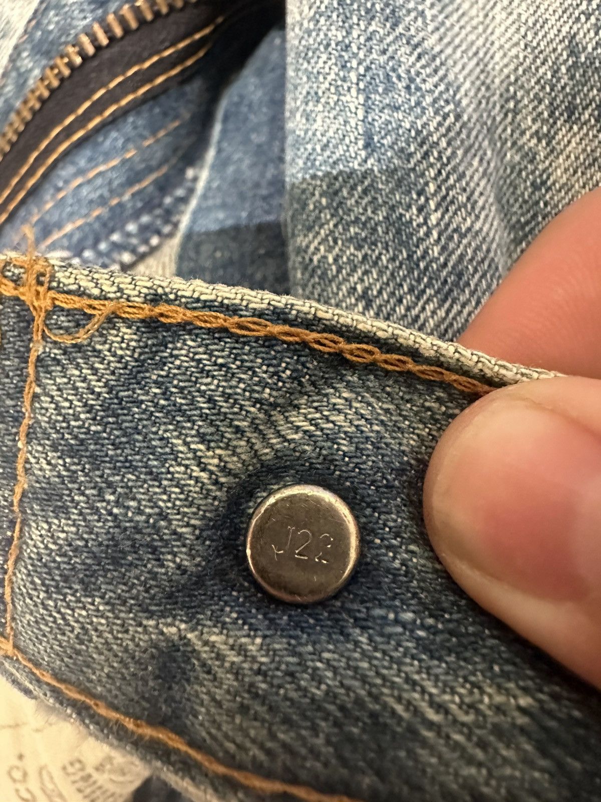 Levi's Vintage Clothing Levi’s 502 Selvedge Jeans Redline Size US 34 / EU 50 - 11 Thumbnail